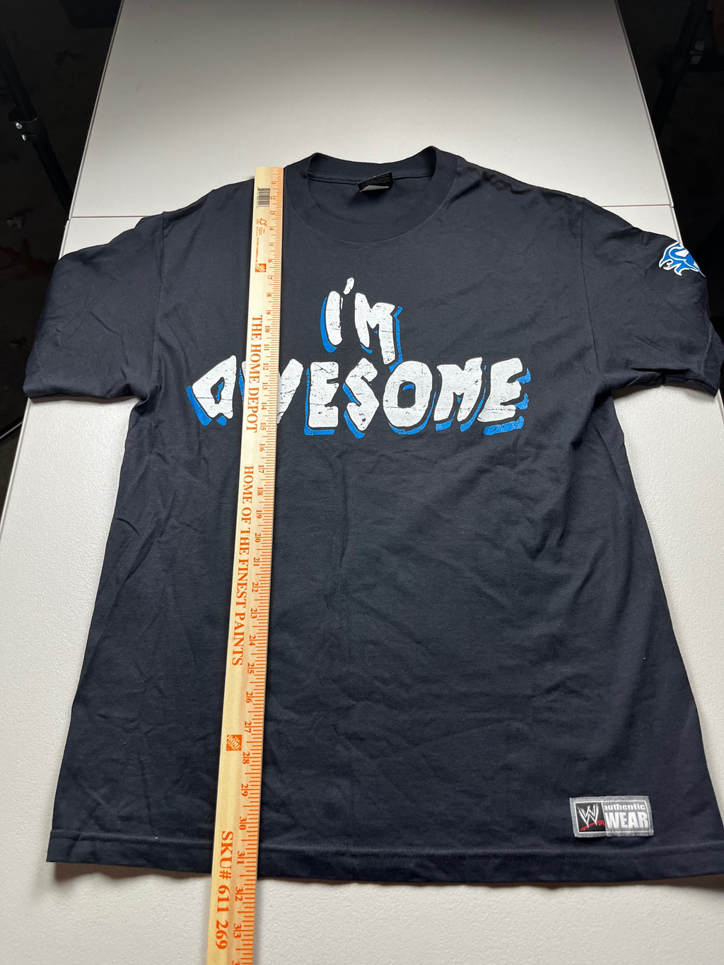 Vintage WWE The Miz I'm Awesome Wrestling T-Shirt Black