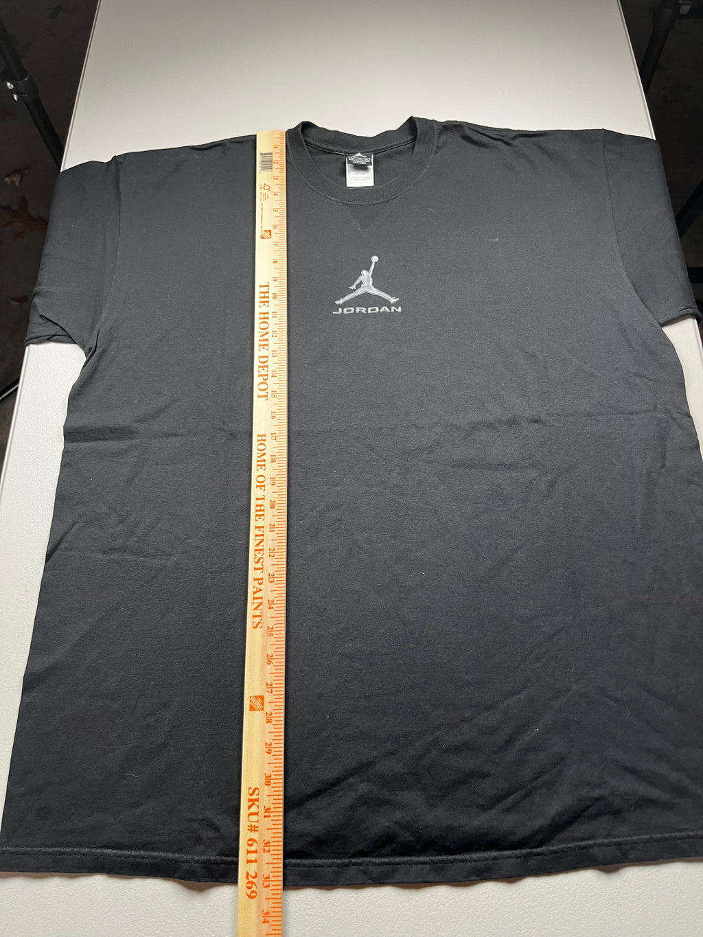 Vintage Nike Air Jordan Center Jumpman T-Shirt Black