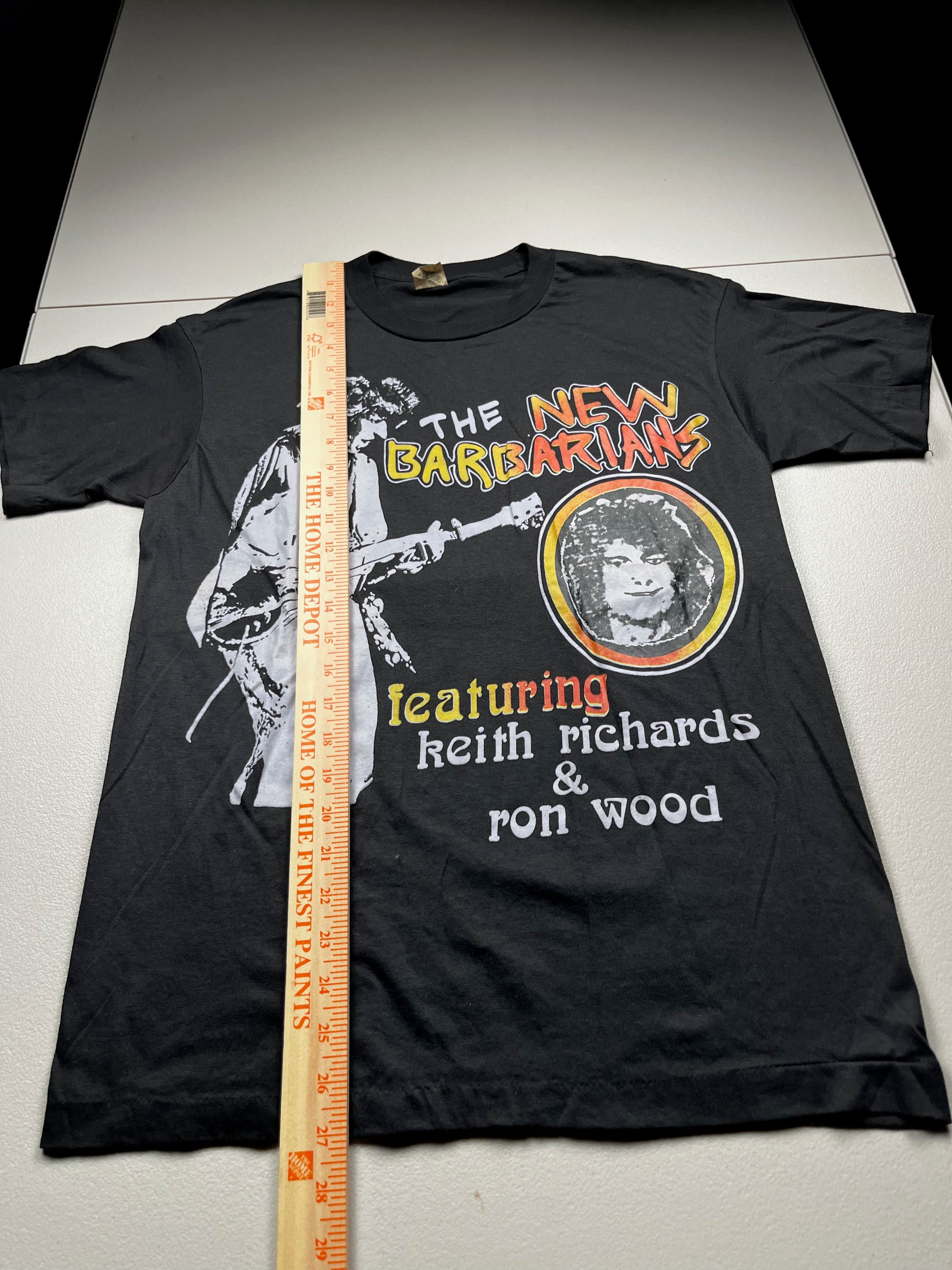 Vintage Rolling Stones The New Barbarians T-Shirt