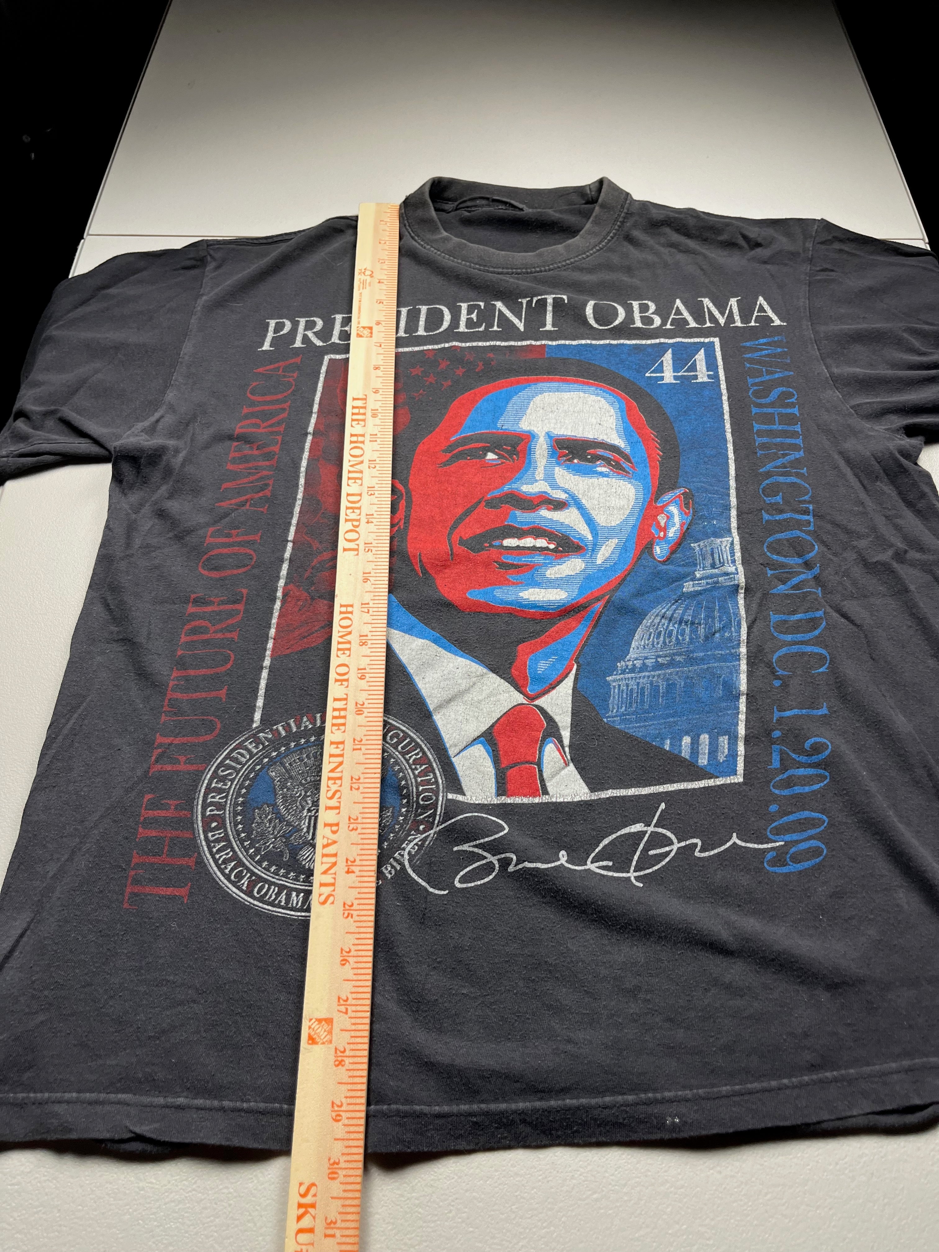 Vintage 2009 Barack Obama 44th President Inauguration T-Shirt