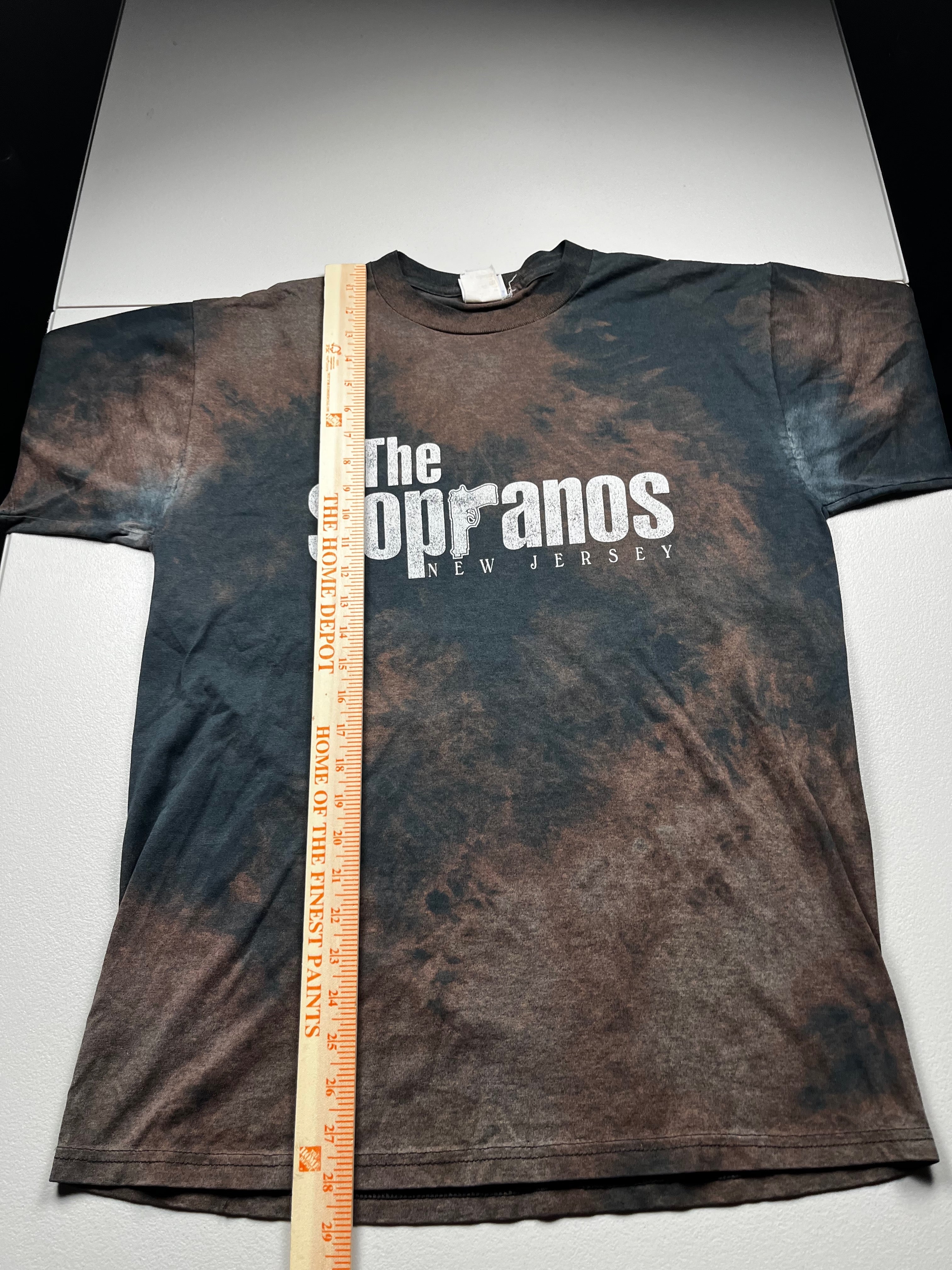 Vintage The Sopranos HBO Series Tie Dye Graphic T-Shirt