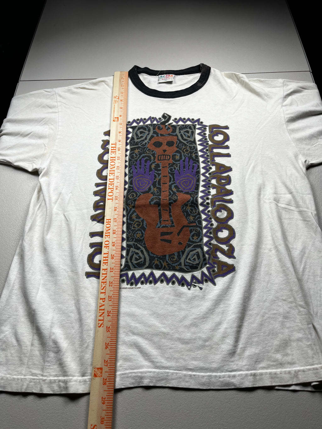 Vintage 1995 Lollapalooza Alternative Music Festival Ringer T-Shirt