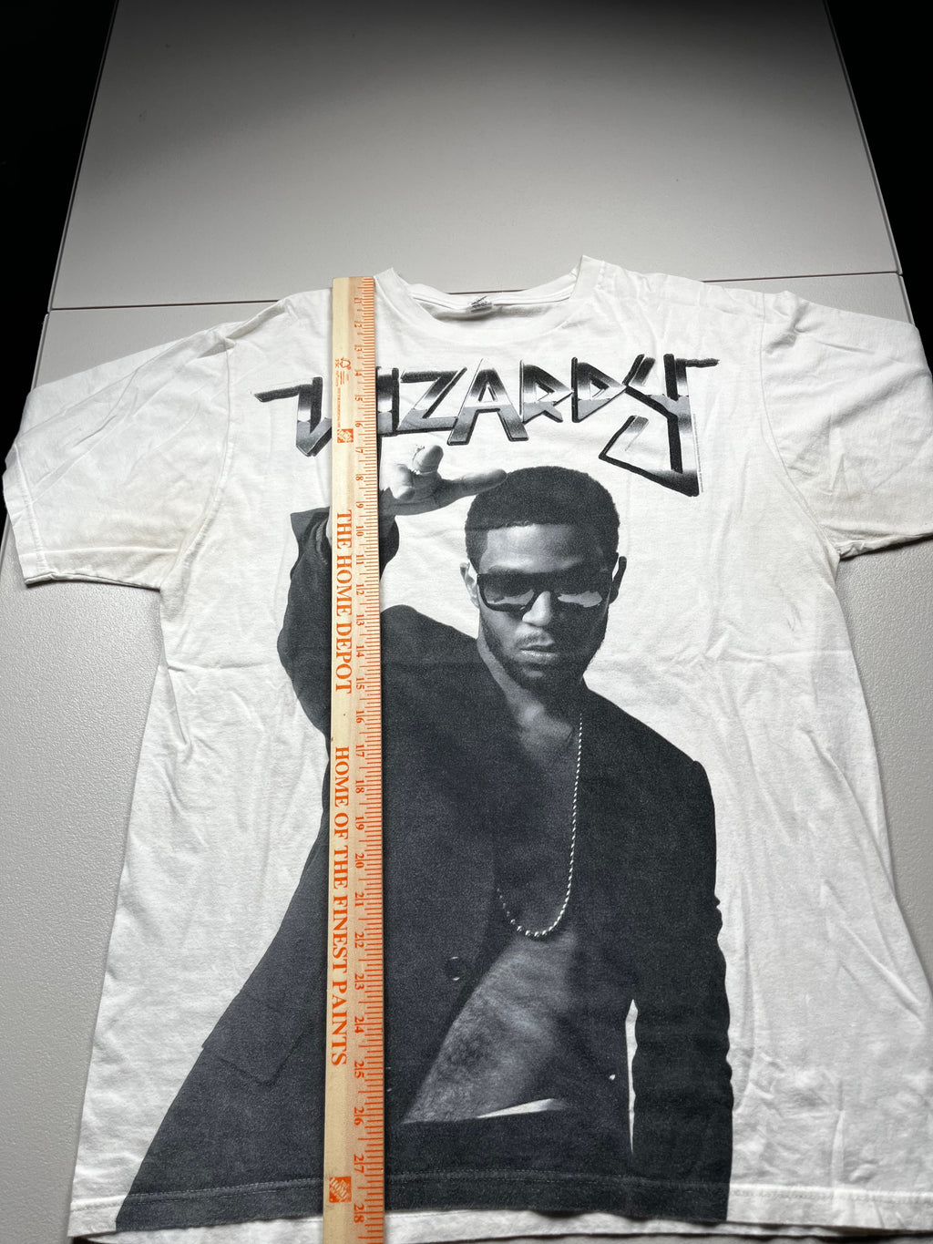 Vintage Kid Cudi Wizard Rap Tour Graphic T-Shirt White