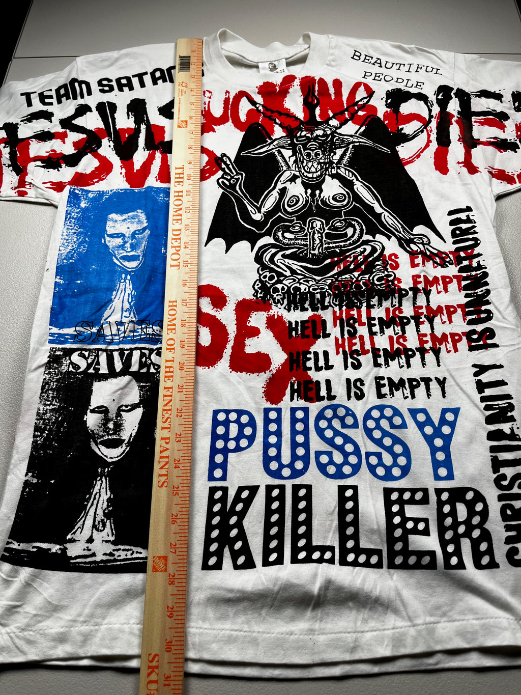 Vintage Marilyn Manson Antichrist Superstar All Over Print T-Shirt