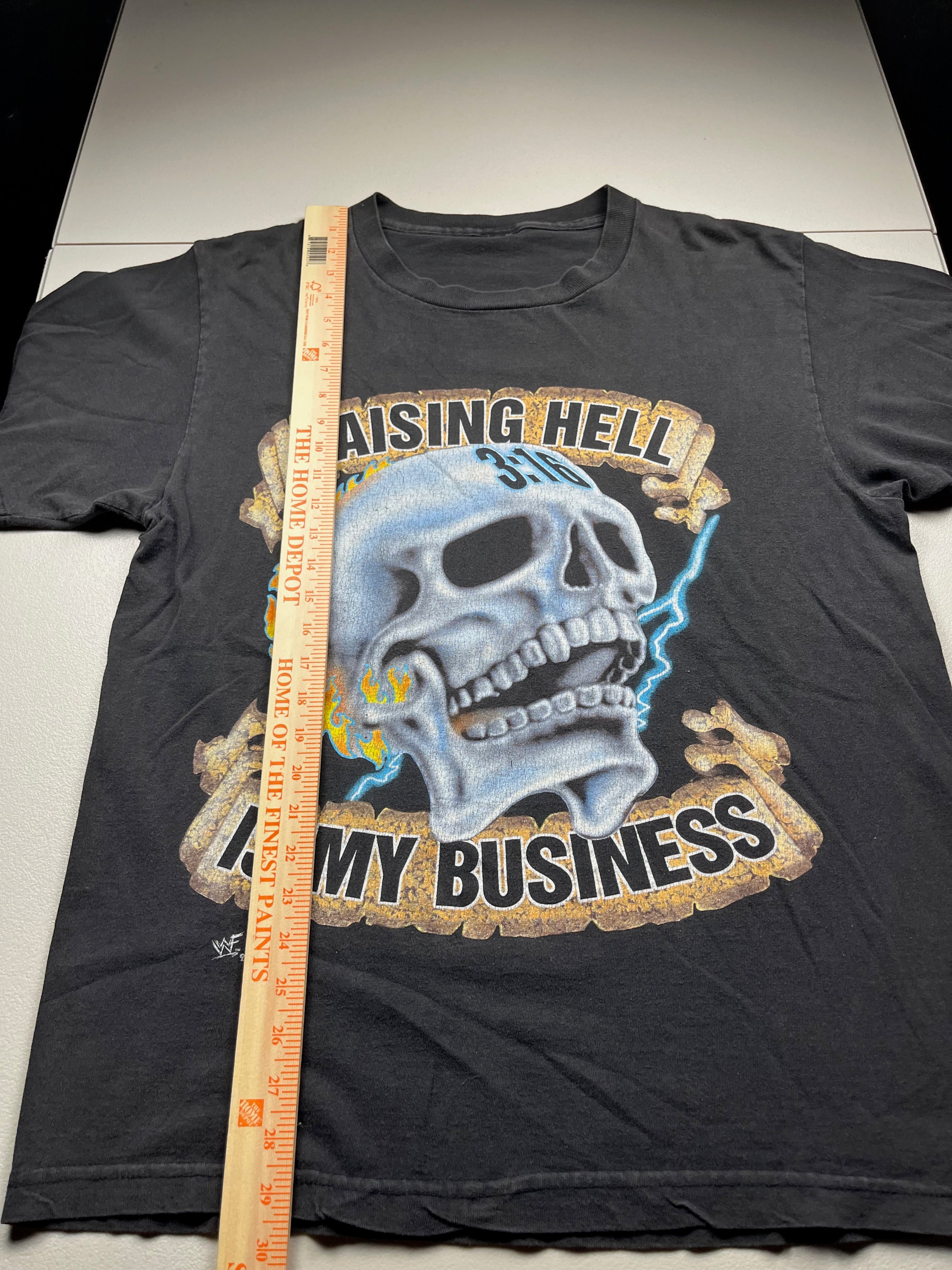 Vintage WWE Stone Cold Steve Austin Raising Hell T-Shirt
