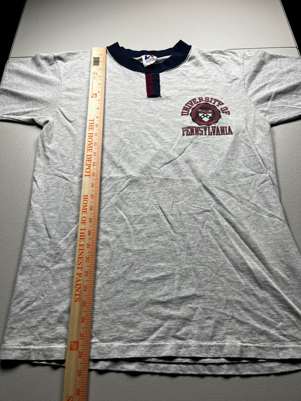 Vintage University of Pennsylvania Henley Ringer T-Shirt