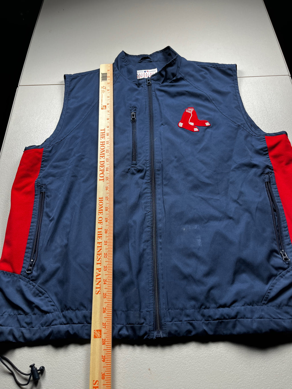 Vintage Boston Red Sox Antigua Full Zip Vest Jacket