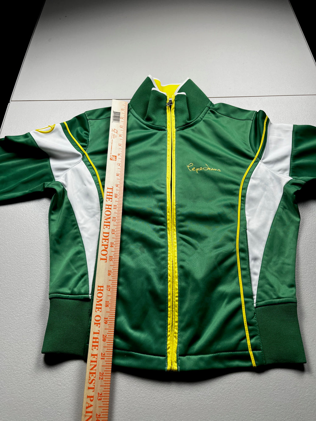 Vintage Pepe Jeans Full Zip Track Jacket Green