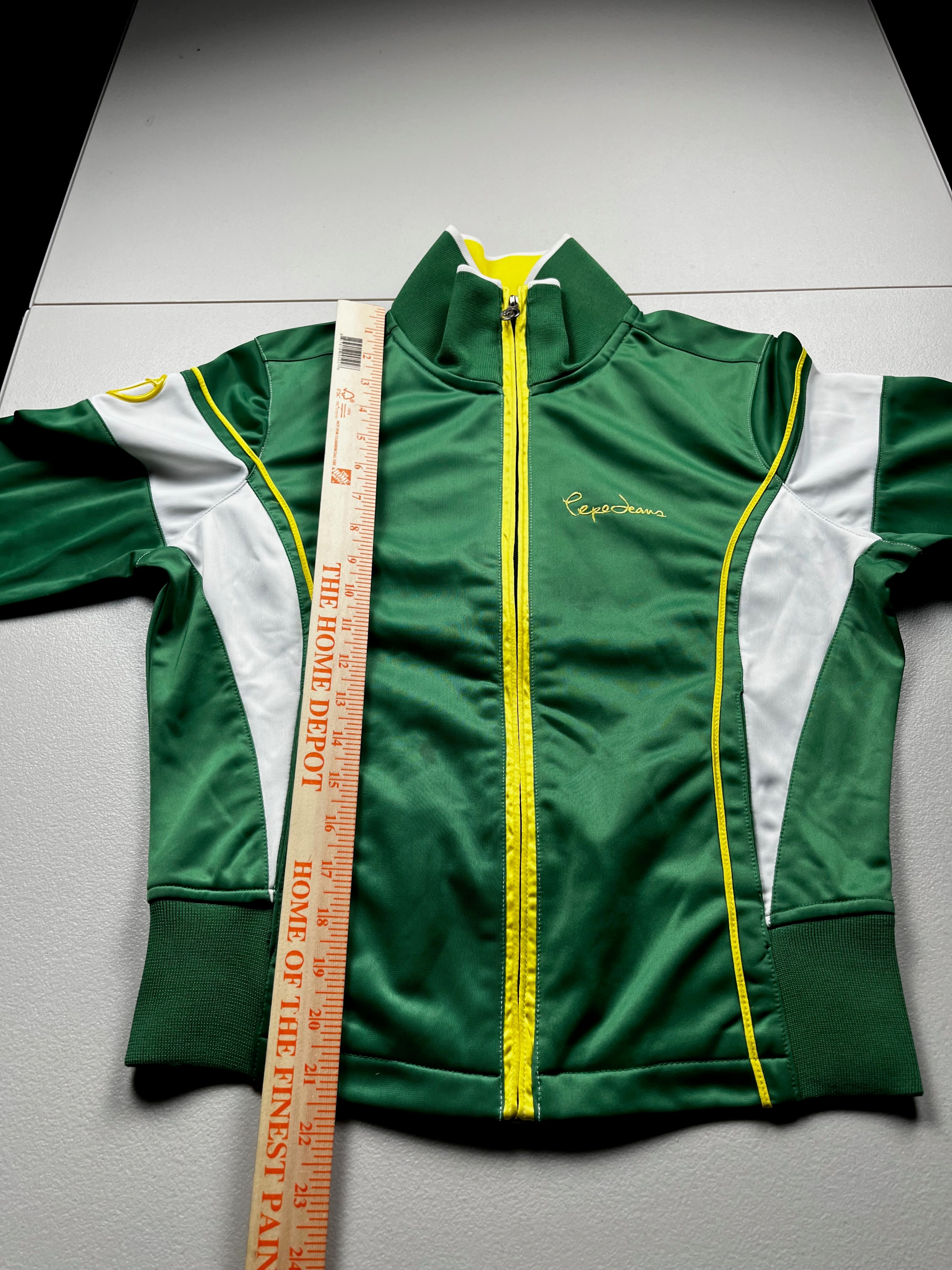 Vintage Pepe Jeans Full Zip Track Jacket Green