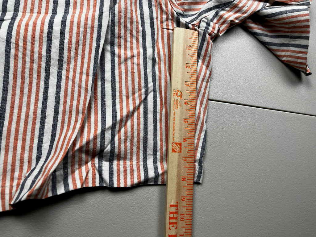 Vintage 90s Duck Head Deadstock Striped Twill Shorts