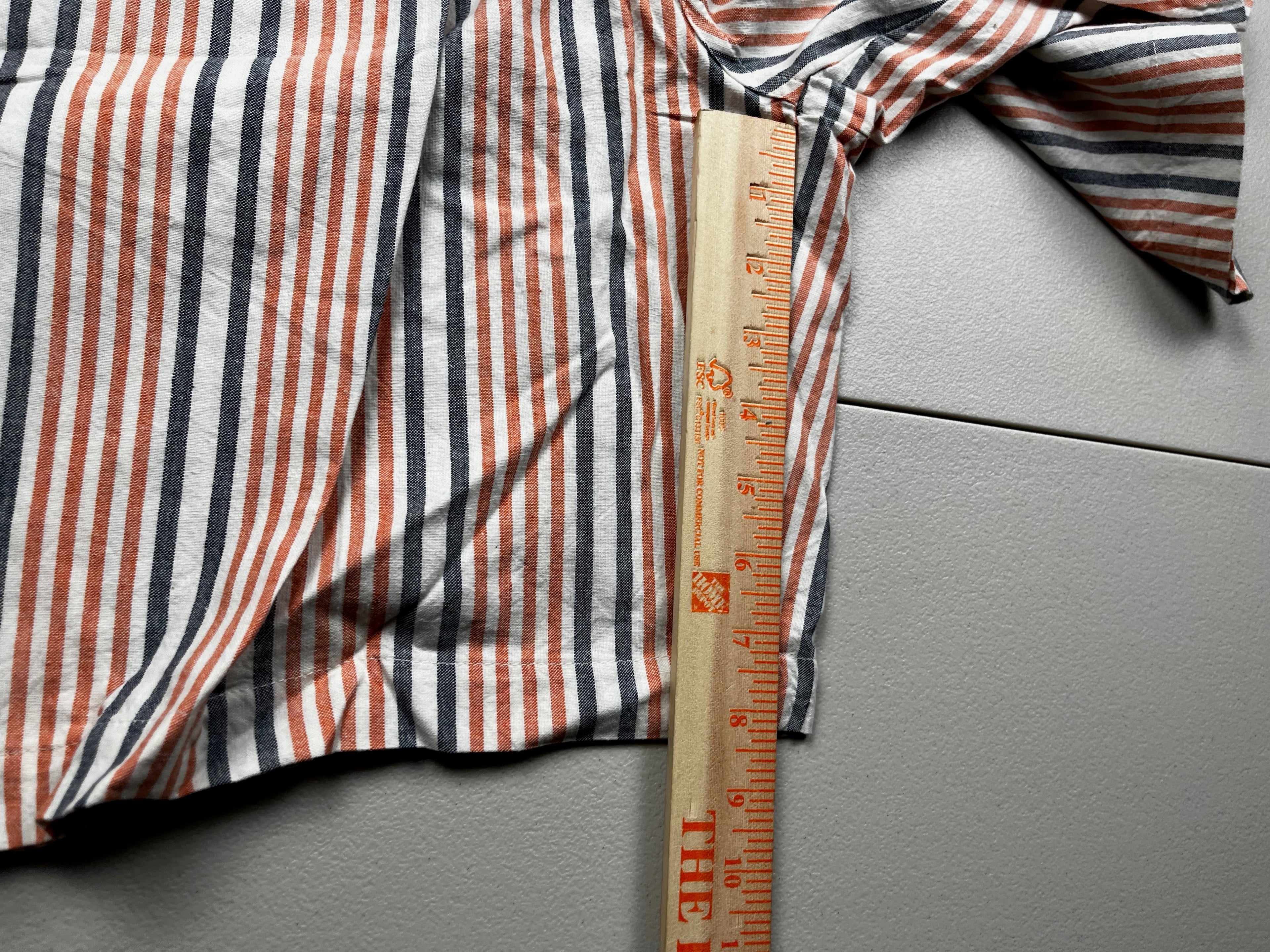 Vintage 90s Duck Head Deadstock Striped Twill Shorts
