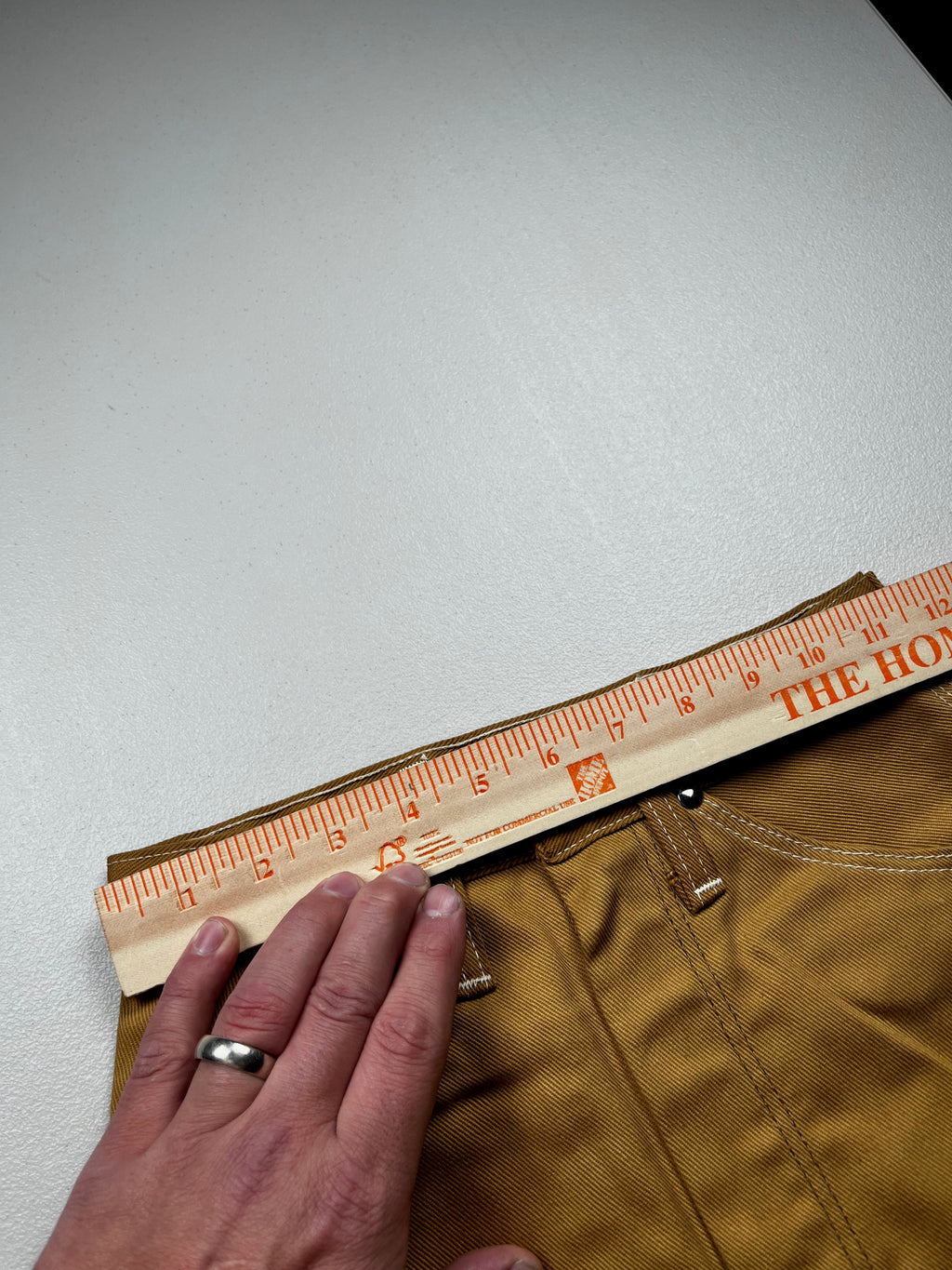 Vintage 1970s Deadstock Maverick Blue Bell Twill Western Shorts
