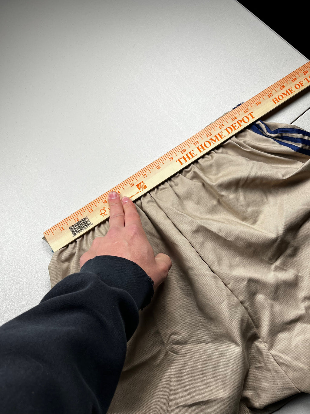 Vintage Style Cream Beige Running Shorts