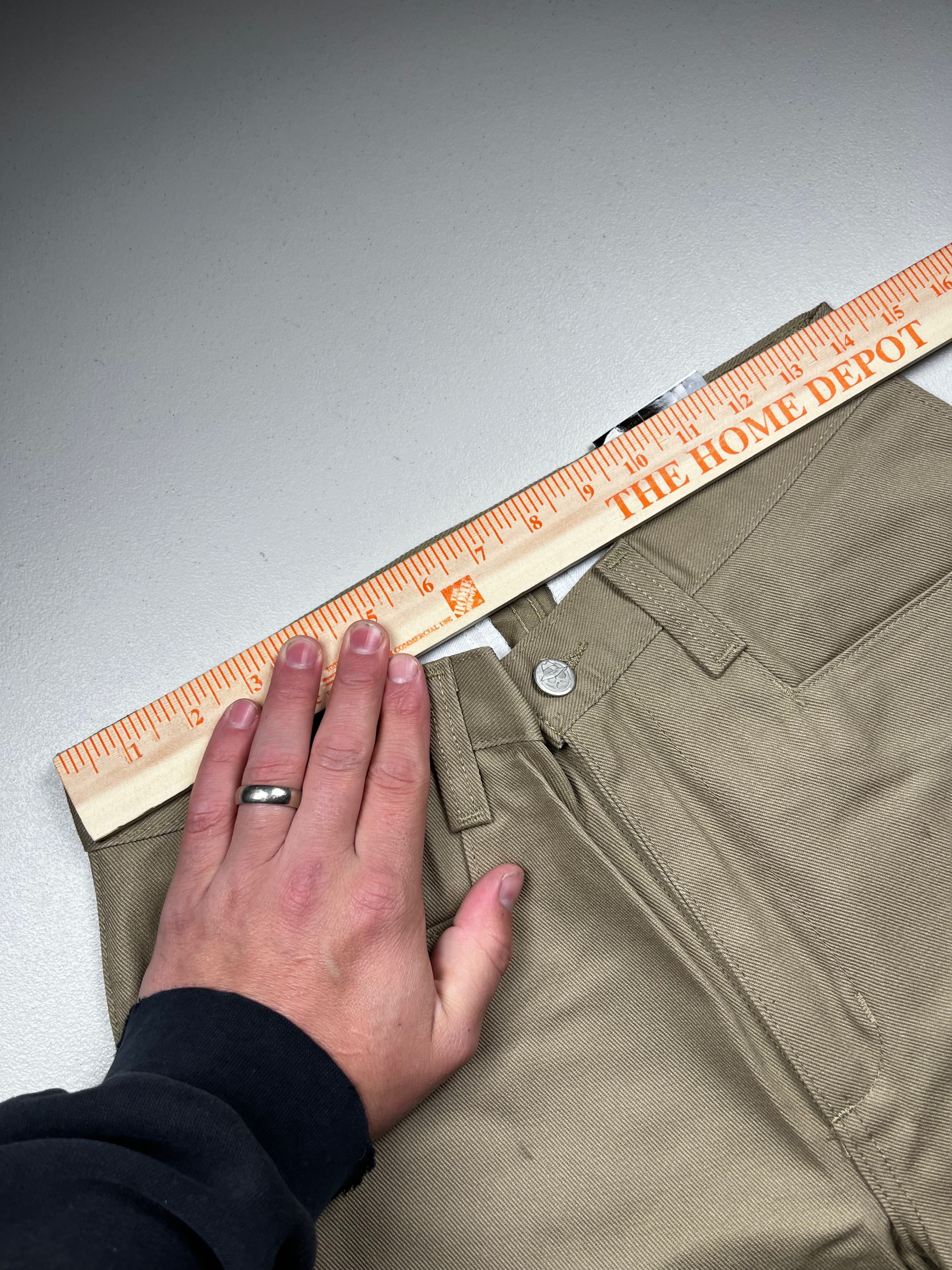 Vintage 90s Lowrider Clothing Wide Leg Khaki Pants