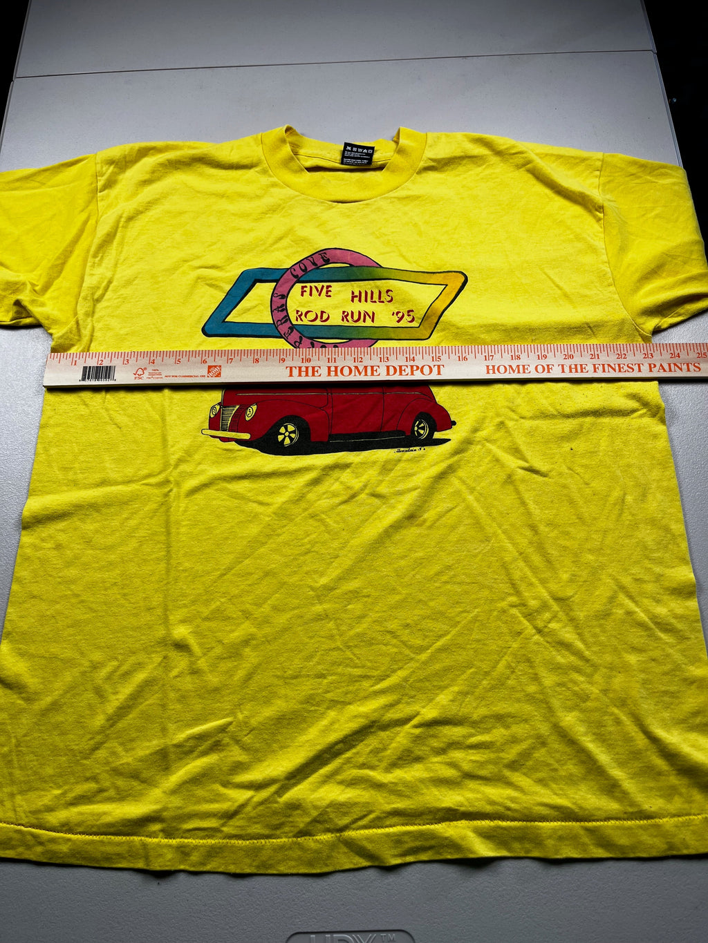 Vintage-Style Five Hills Rod Run '95 T-Shirt