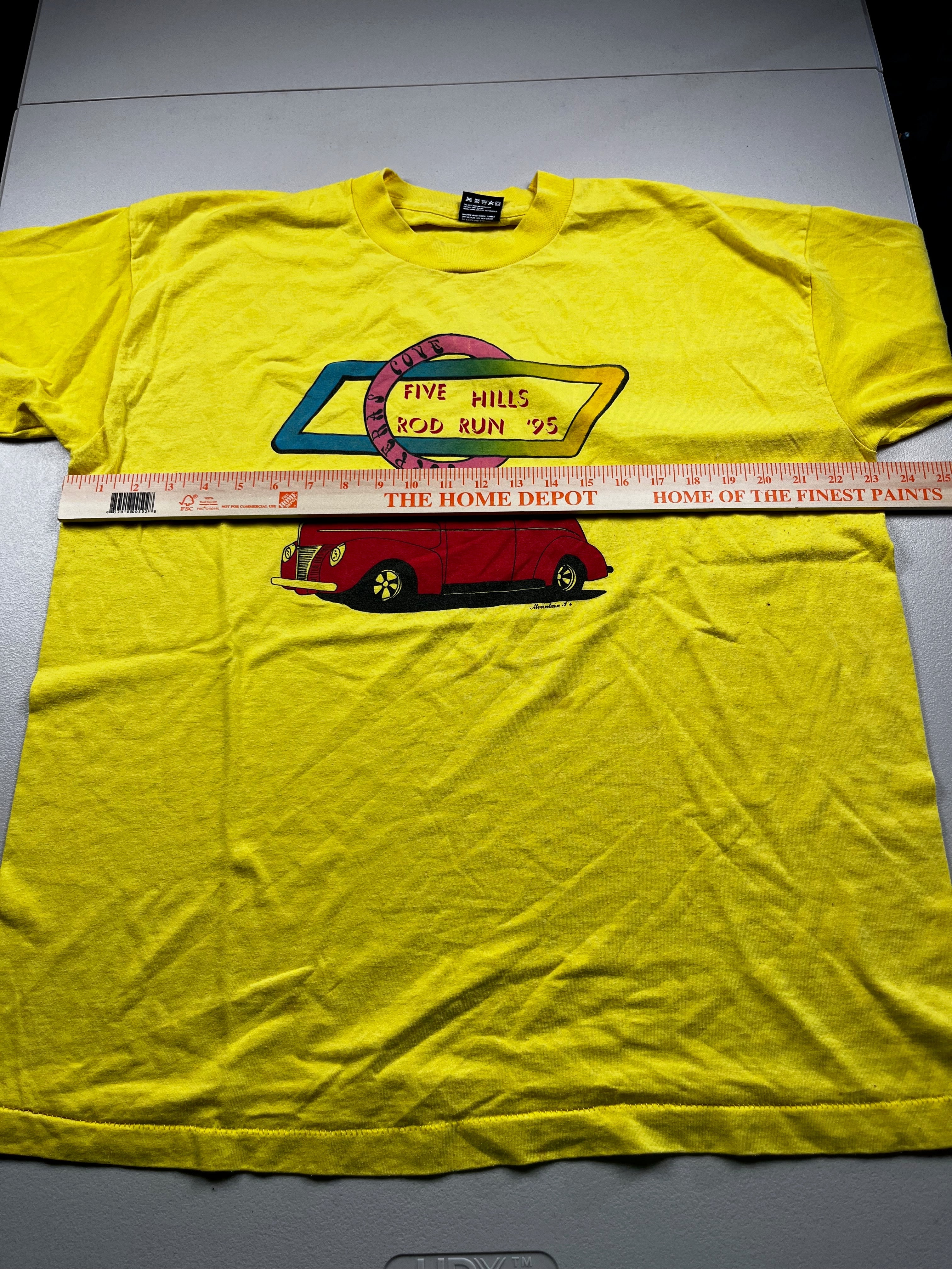 Vintage-Style Five Hills Rod Run '95 T-Shirt