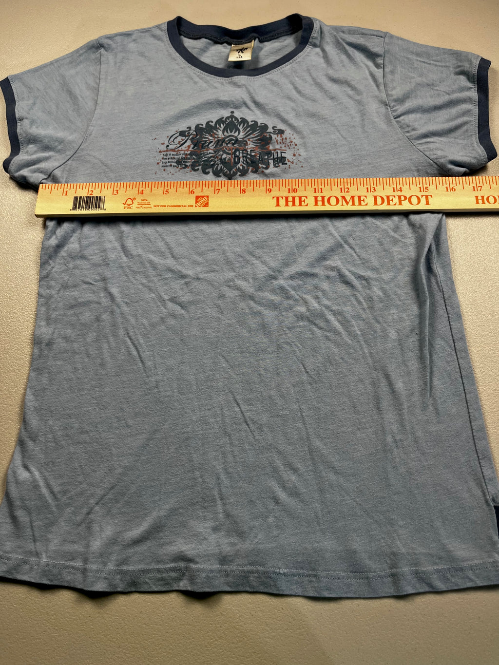 Vintage Prana Light Blue T-Shirt