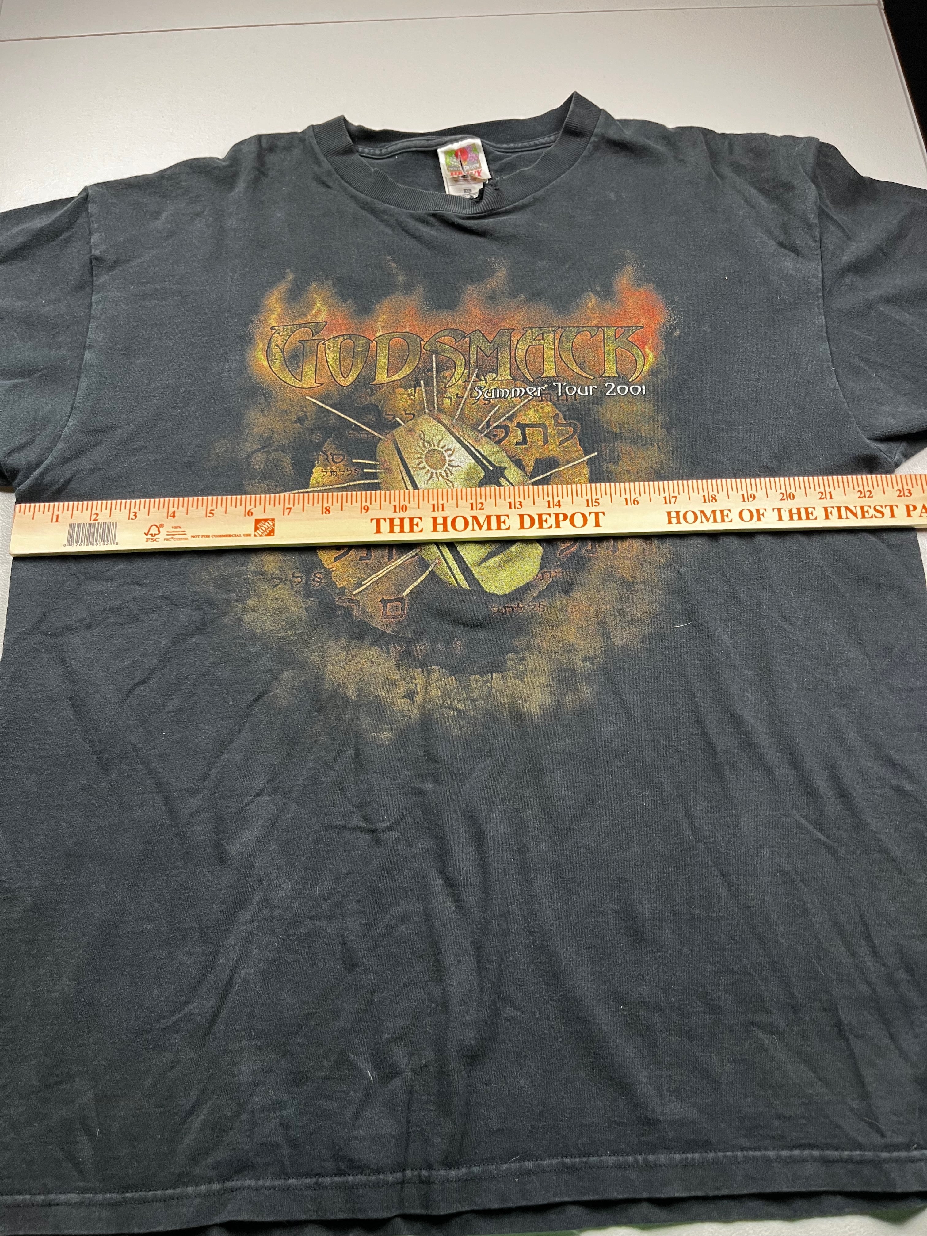 Vintage 2001 Godsmack Tour T-Shirt