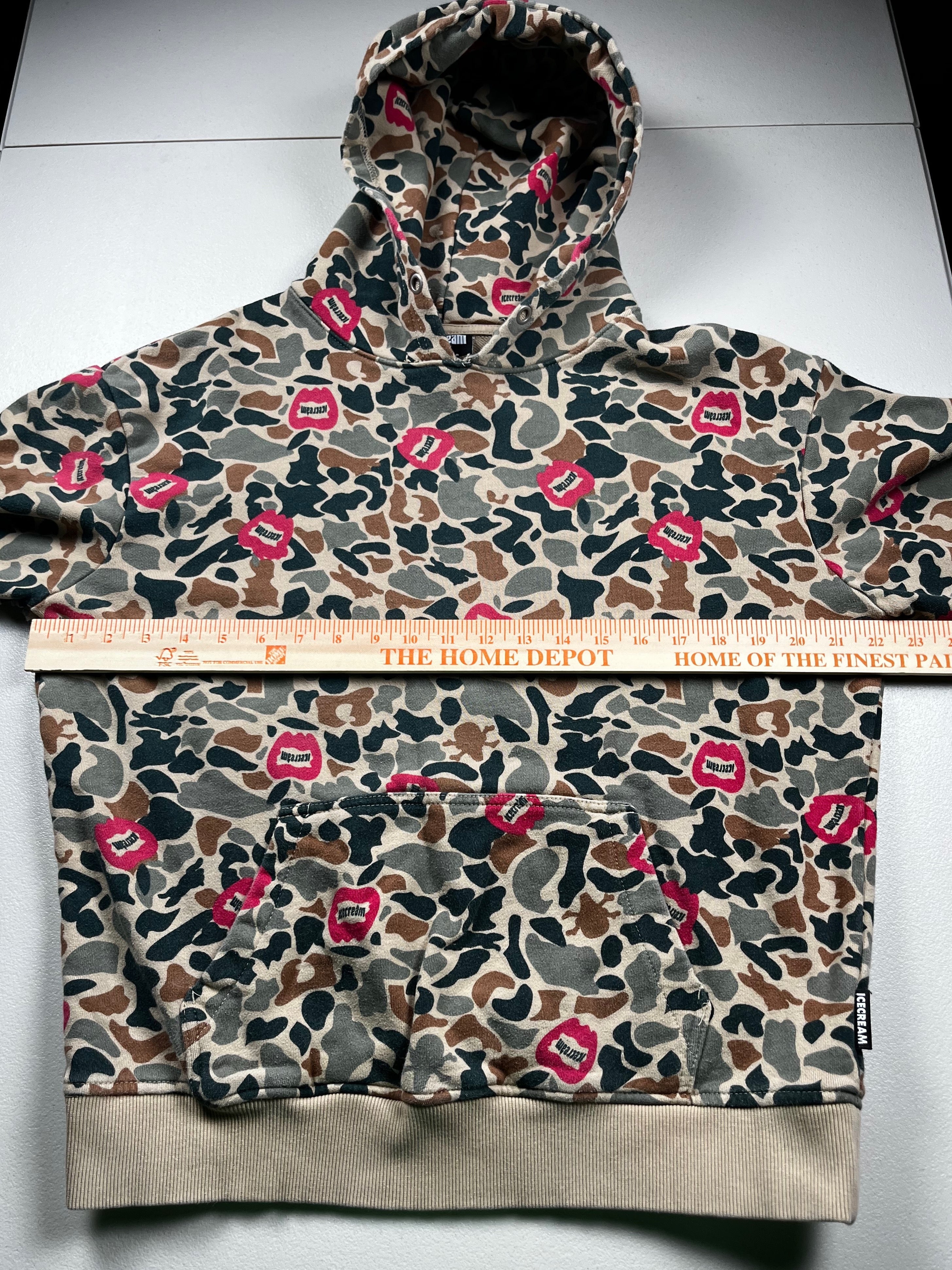 Icecream Hidden Hoodie 'Camo'