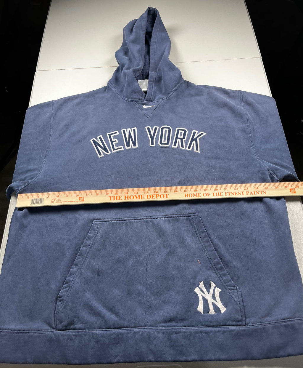 Vintage Blue Nike New York Yankees Hoodie