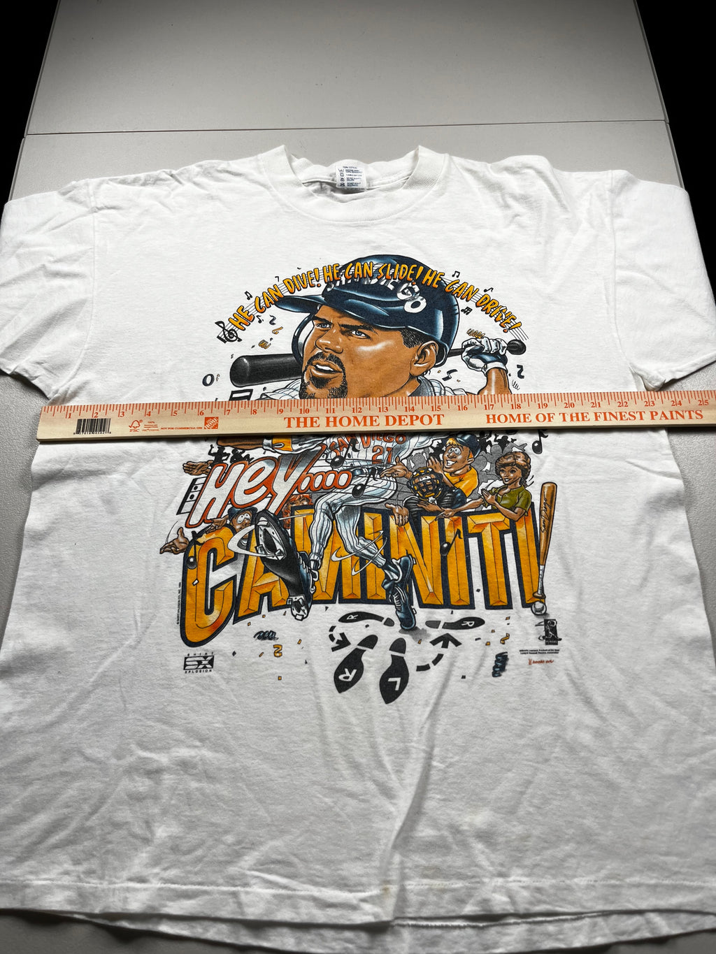 Vintage 1996 Ken Caminiti MLB Graphic T-Shirt