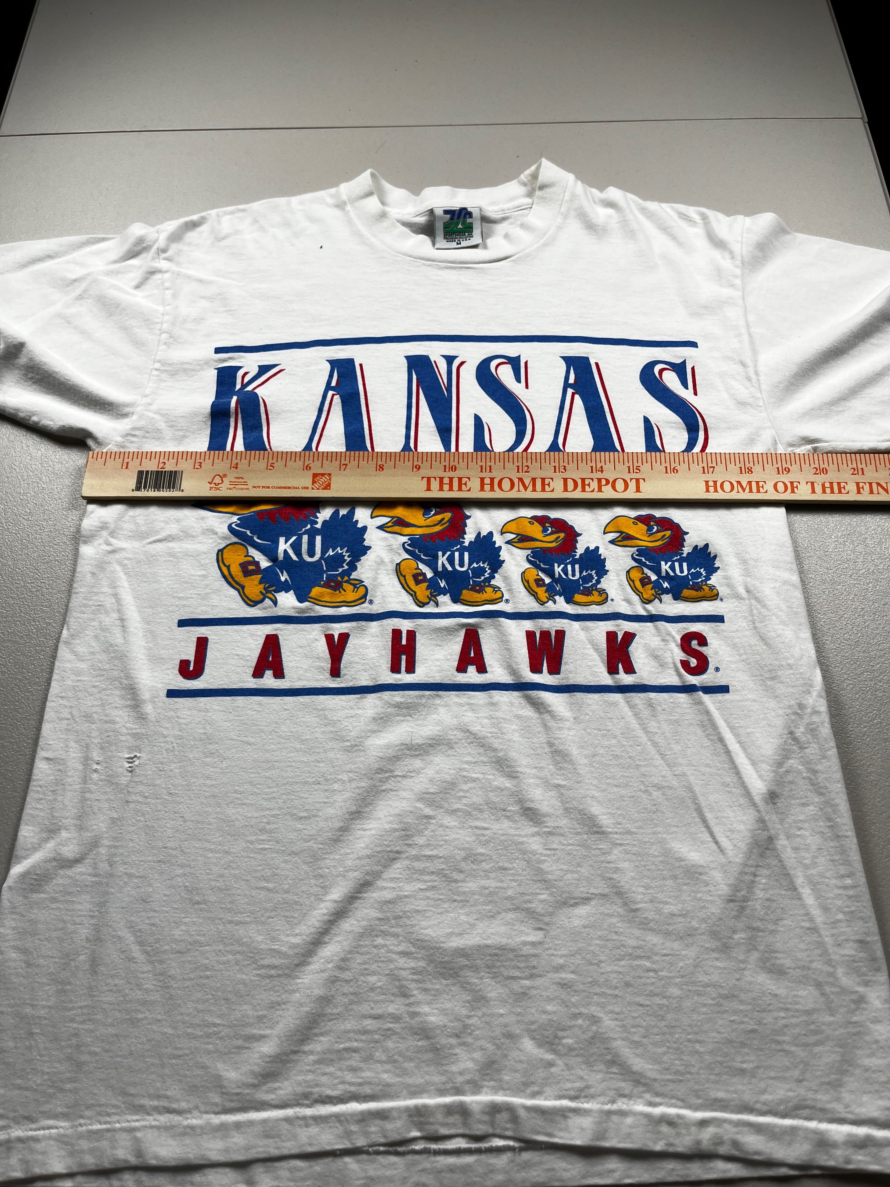Vintage 90s Kansas Jayhawks T-shirt