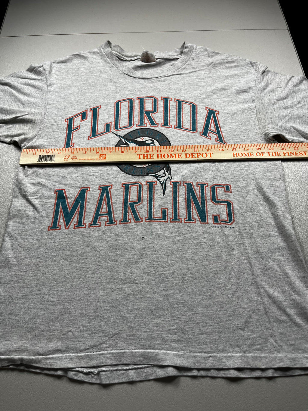 Vintage 1994 Marlins Team Logo T-Shirt