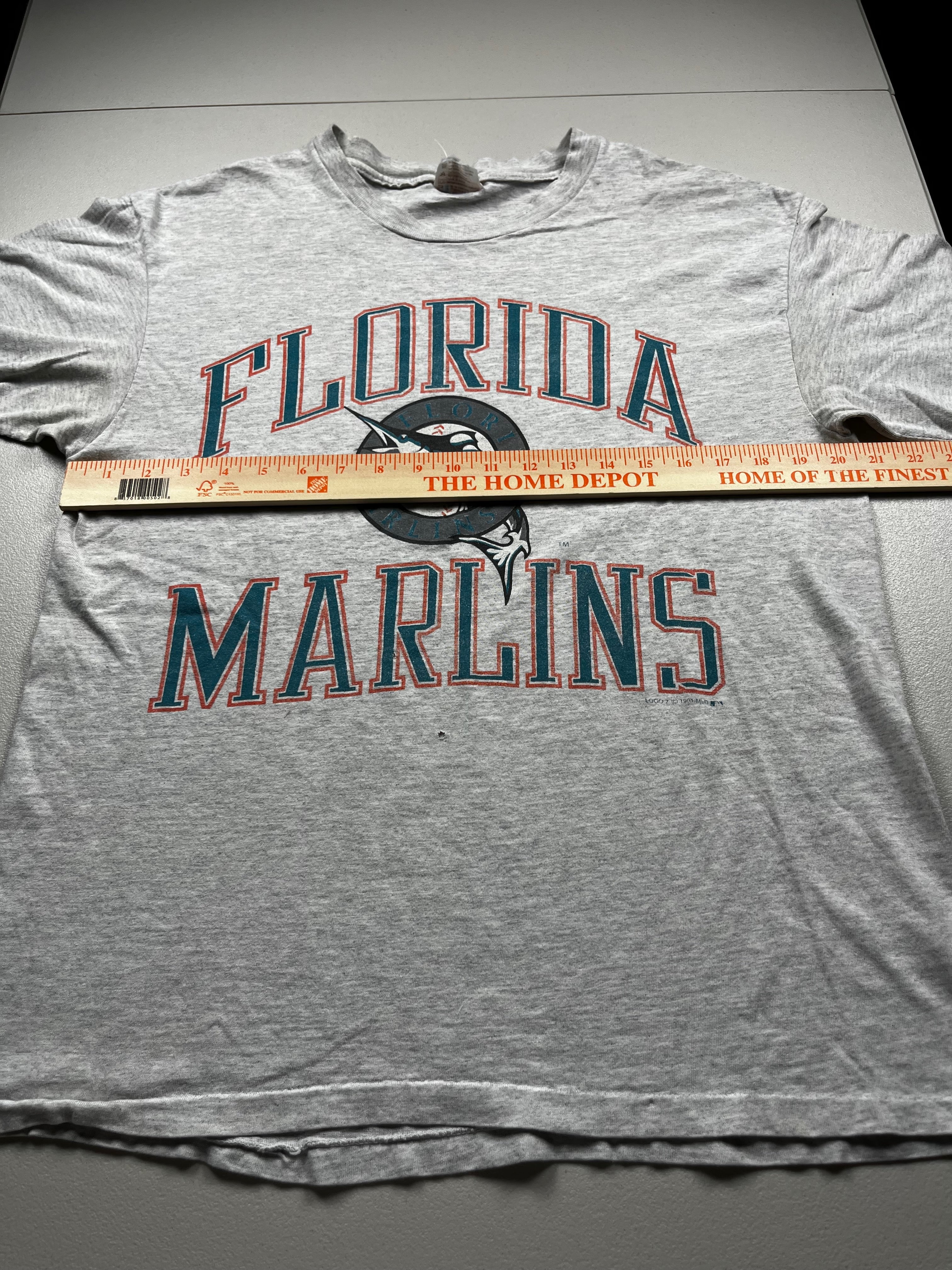 Vintage 1994 Marlins Team Logo T-Shirt
