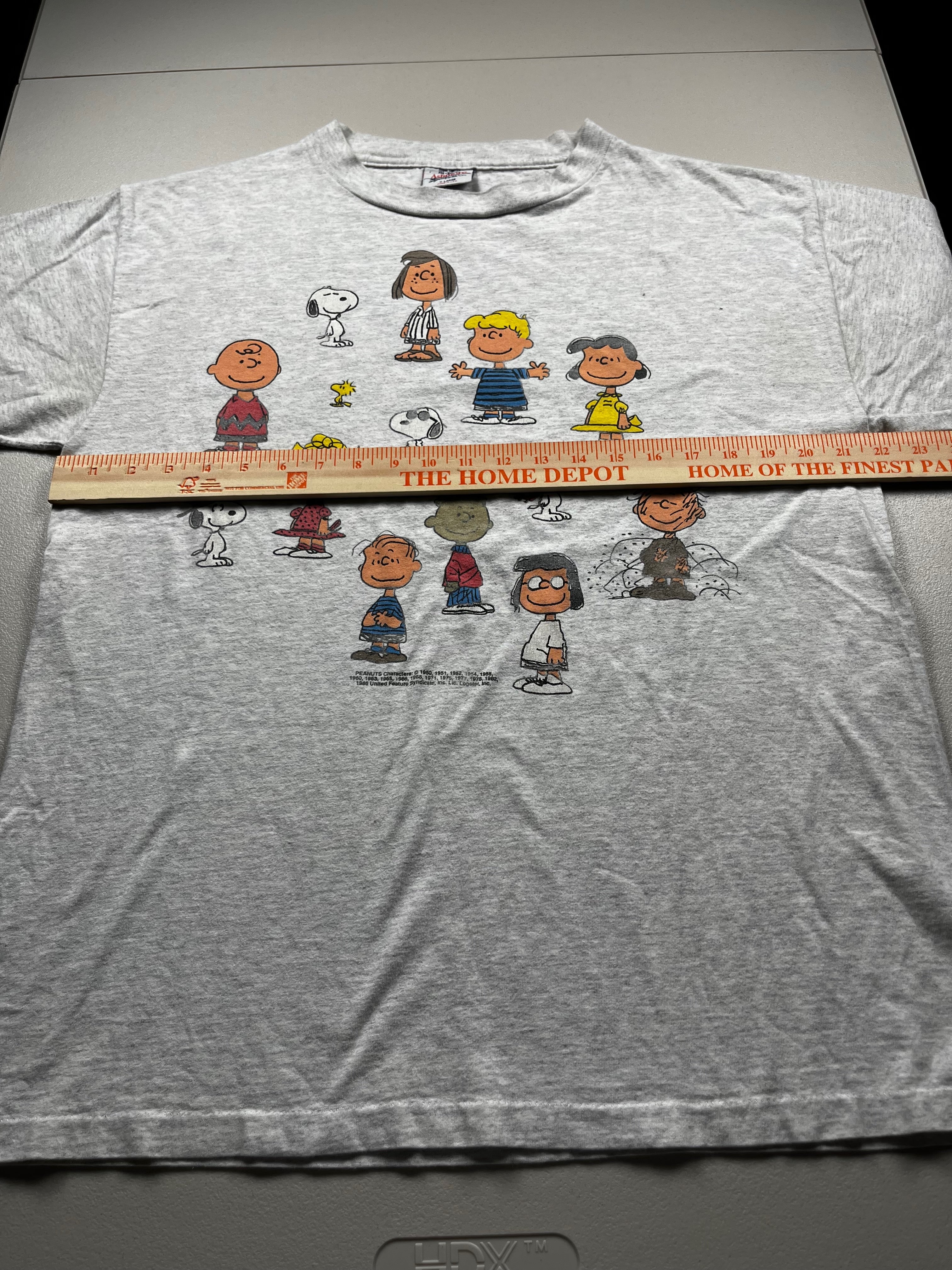 Vintage 1990s Heather Grey Peanuts T-shirt