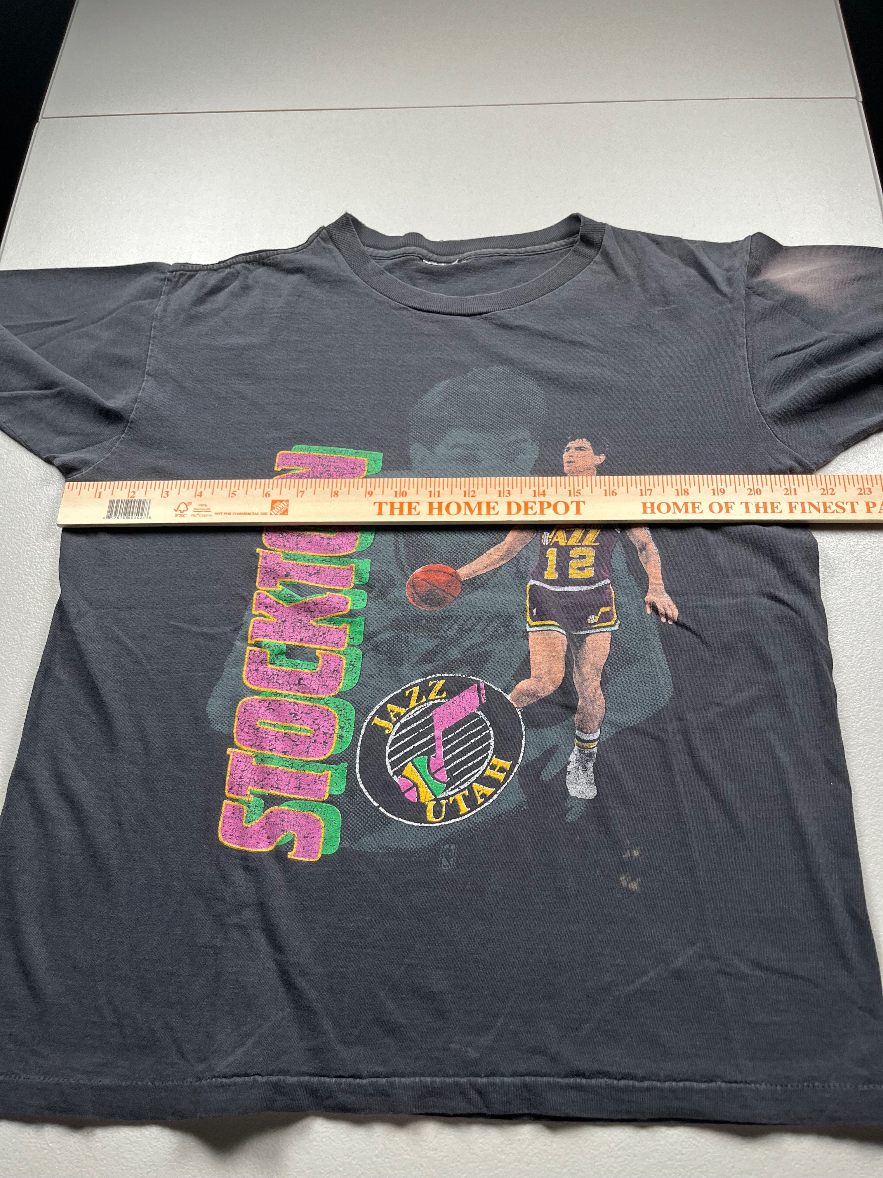 Vintage Black Utah Jazz T-shirt