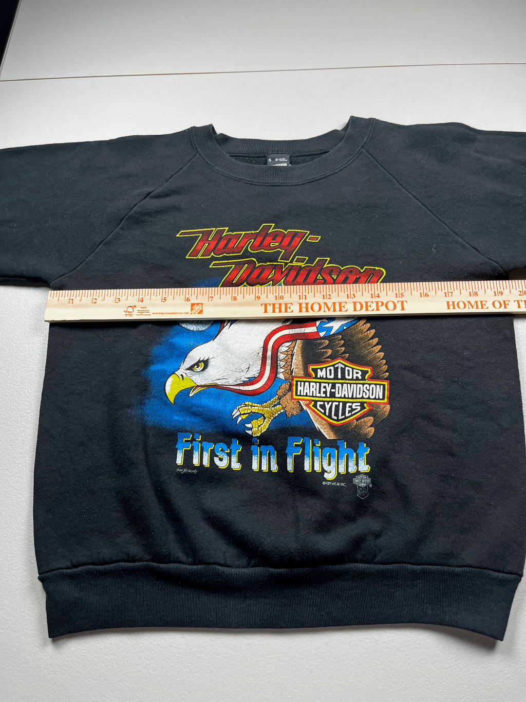 Vintage Harley Davidson First in Flight Sweatshirt