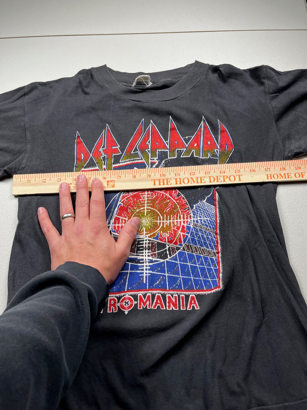 Vintage 80s Def Leppard Pyromania Tour Shirt