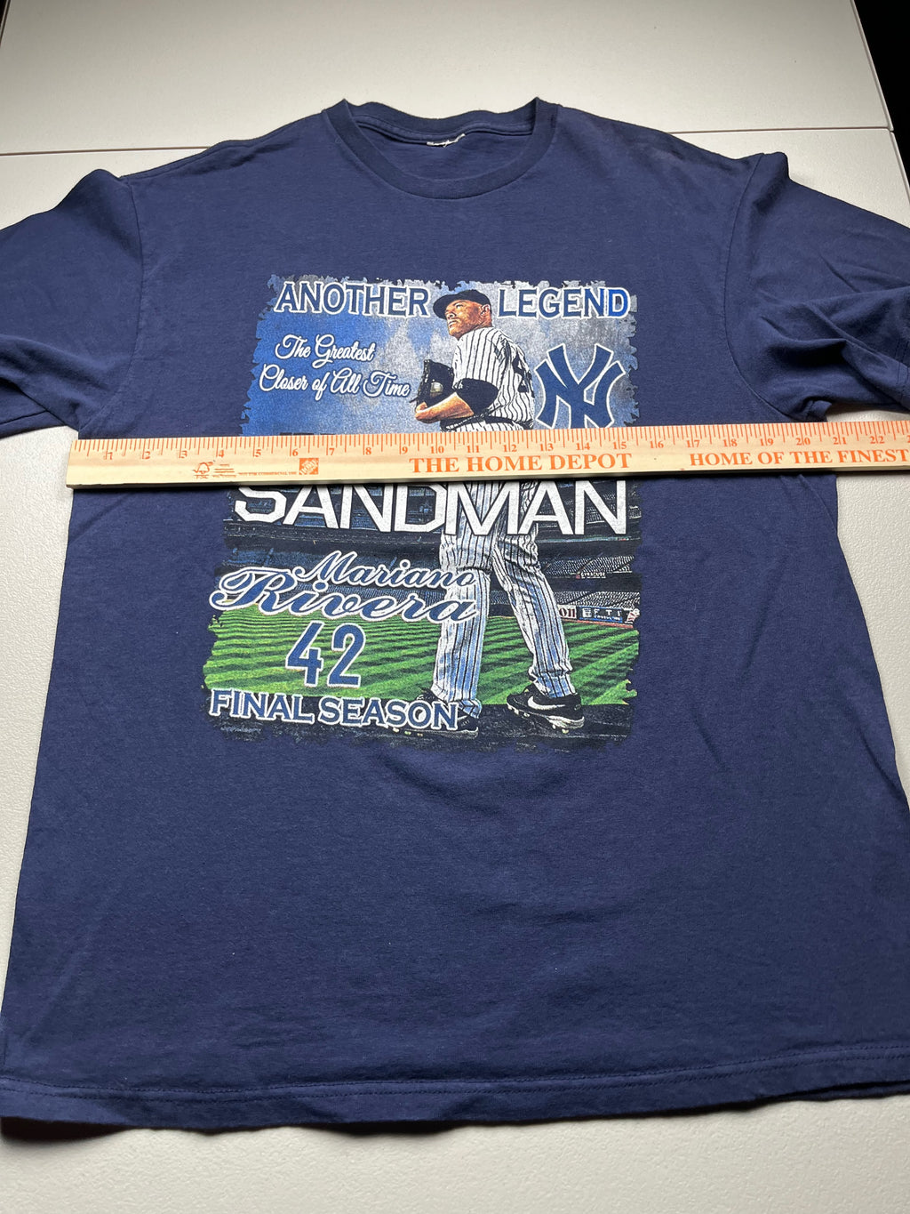 Vintage 2013 Mariano Rivera Final Season Shirt