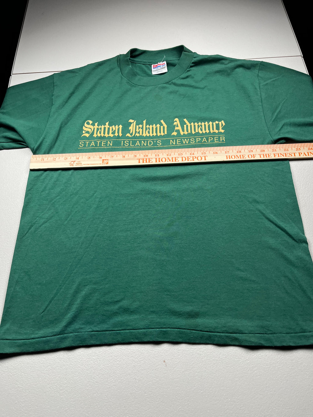 Vintage 90s Staten Island Advance Newspaper Shirt