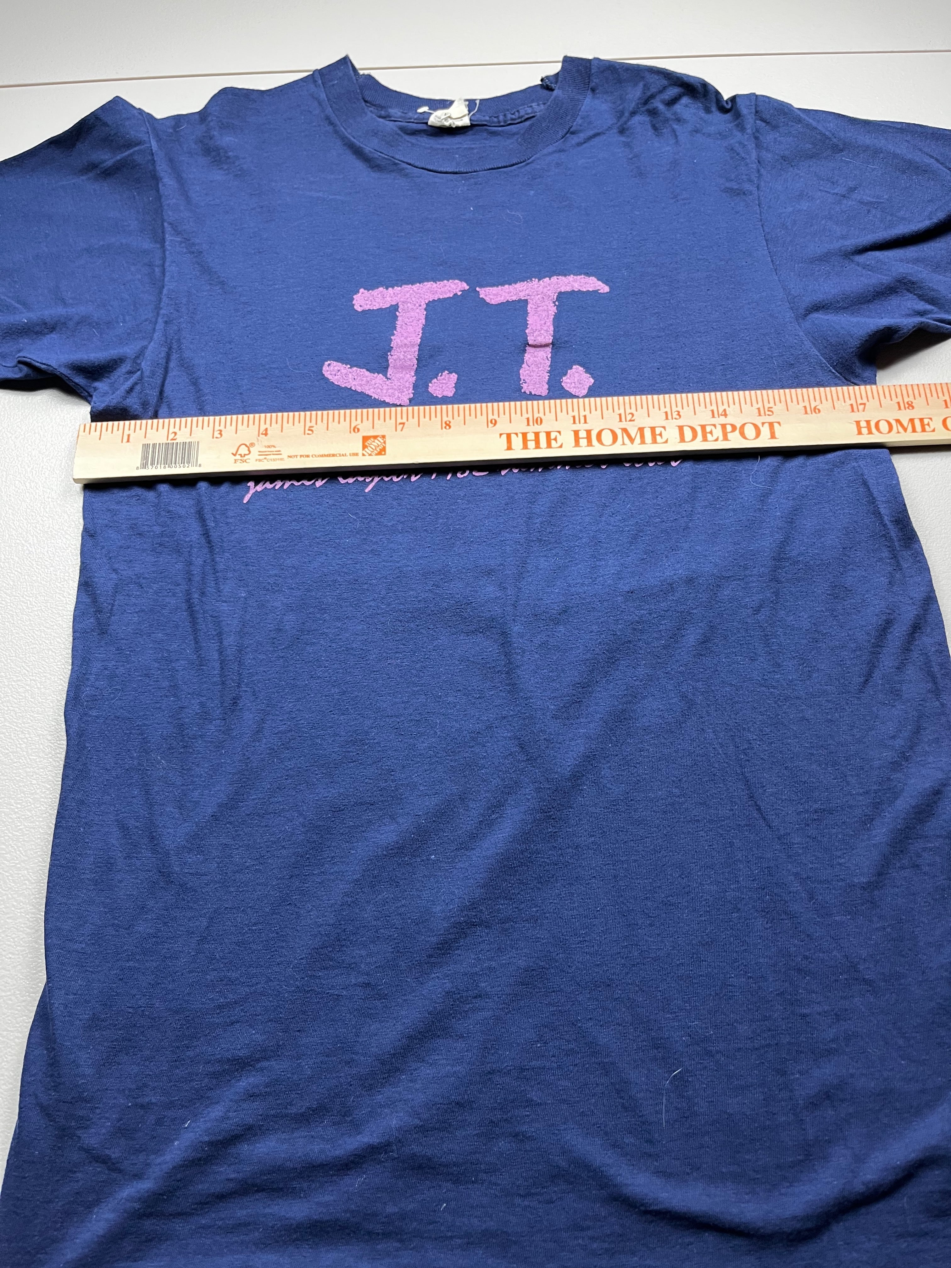 Vintage 1982 James Taylor Justa Terrestrial Tour Shirt