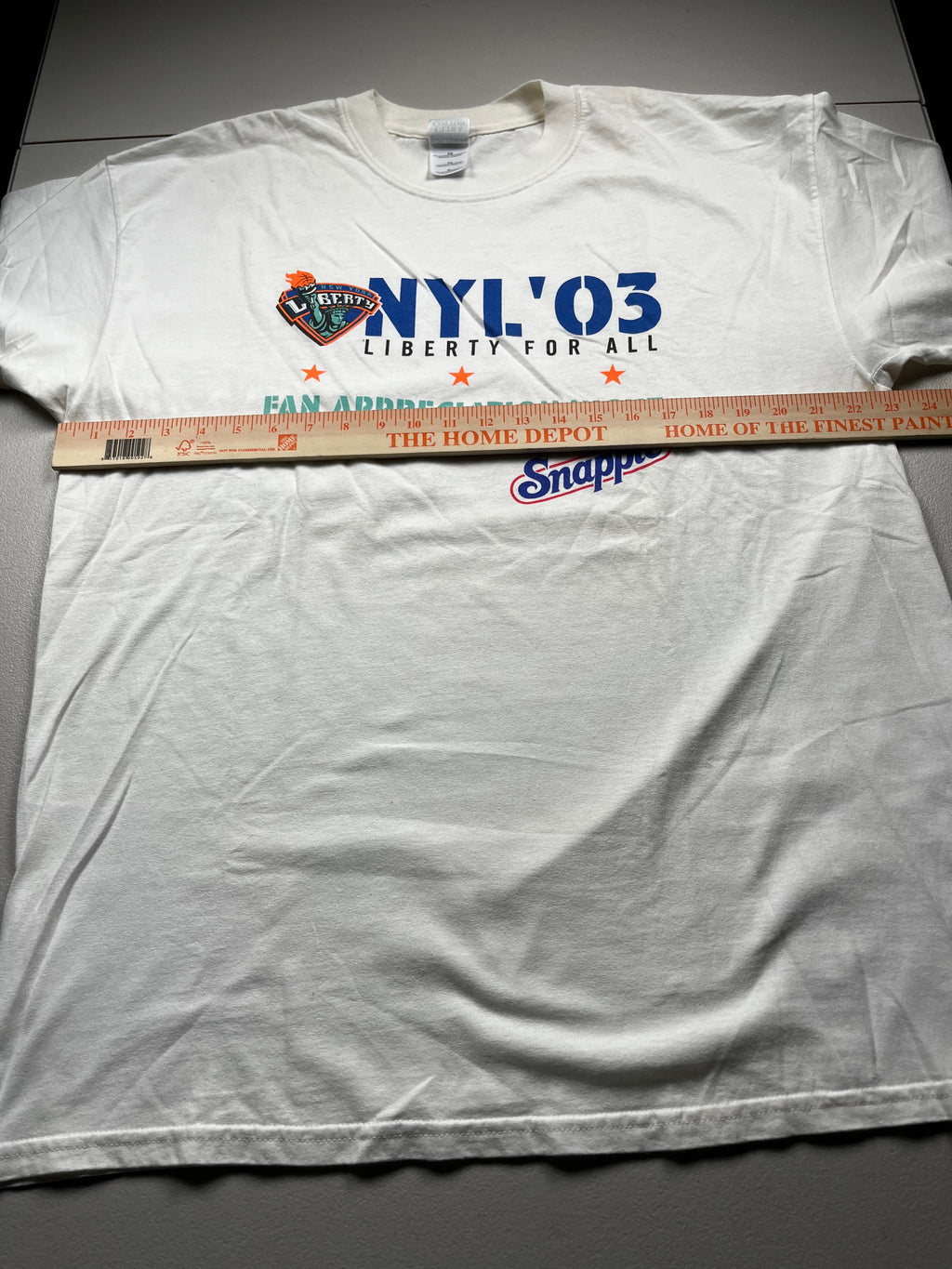 Vintage 2003 New York Liberty WNBA Shirt