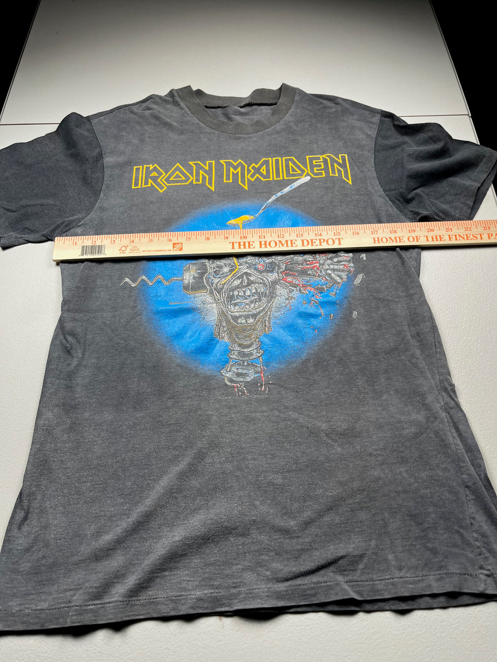 Vintage 1988 Iron Maiden Can I Play With Madness Shirt
