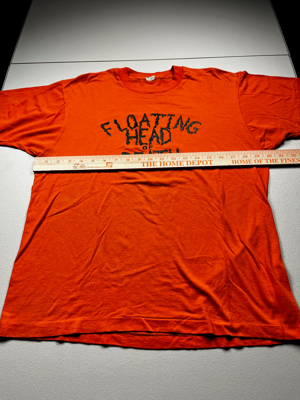 Vintage 80s Floating Head Of Death Shirt