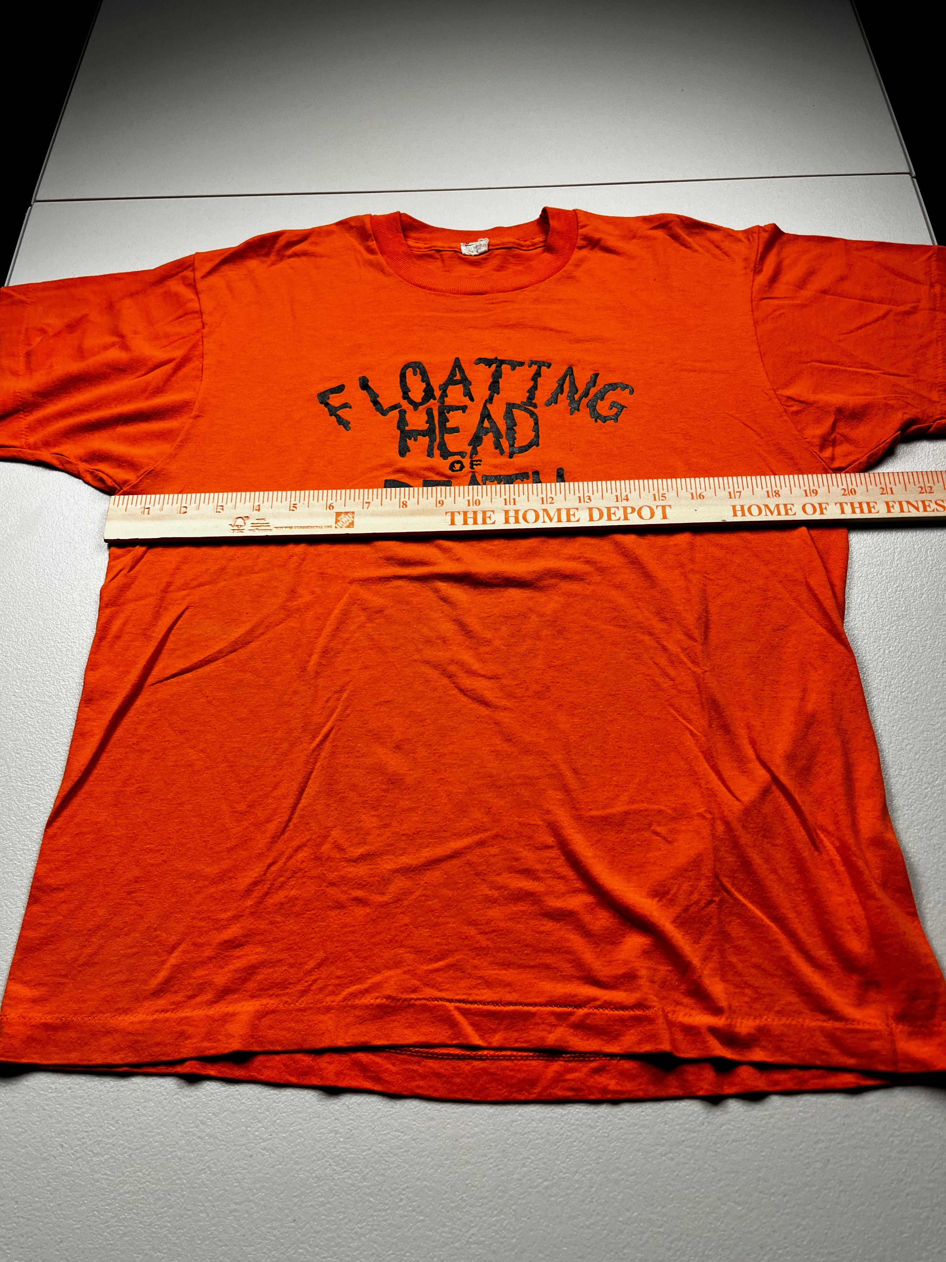 Vintage 80s Floating Head Of Death Shirt