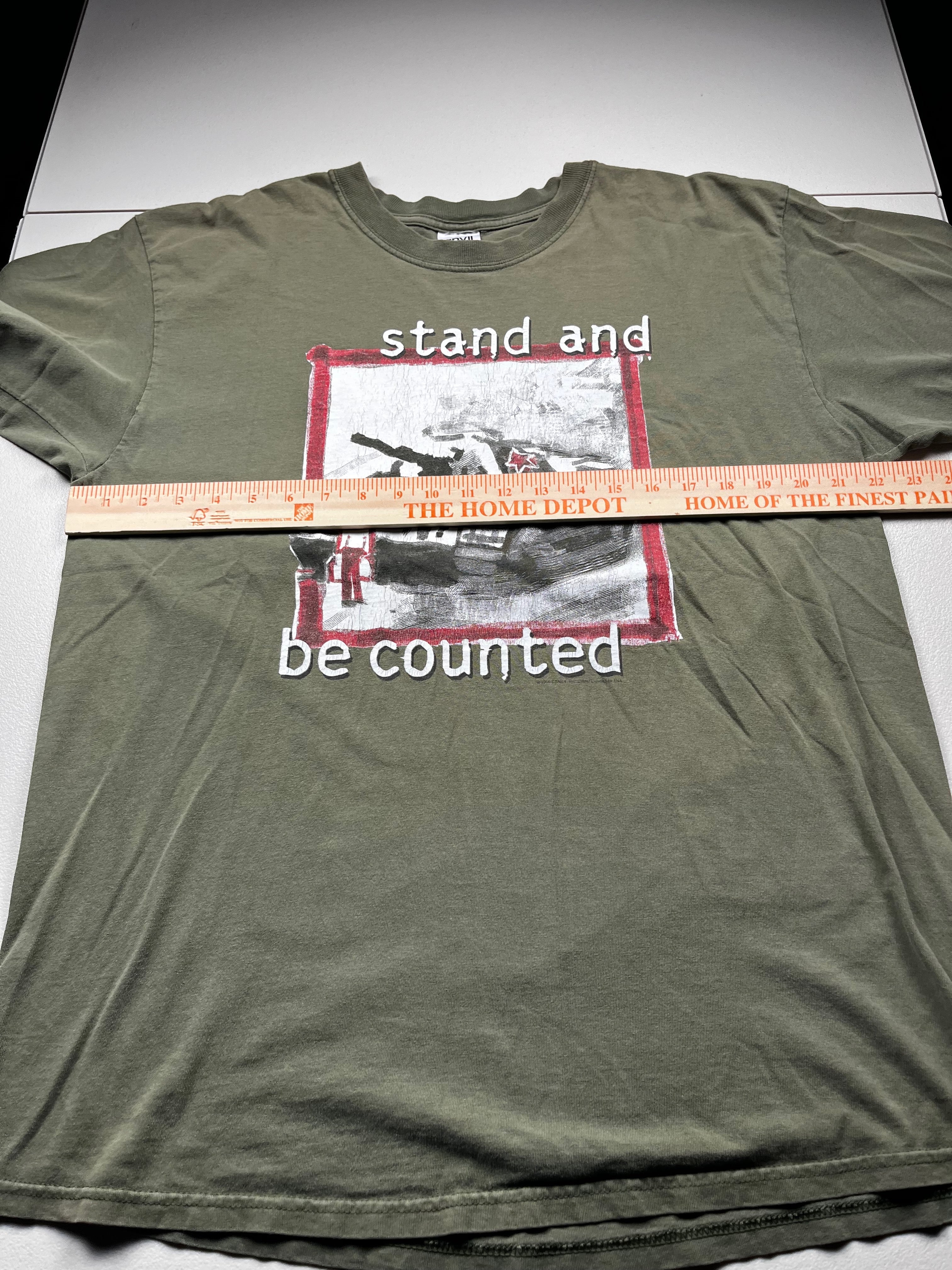 Vintage 2000 Crosby Stills Nash & Young Stand And Be Counted Tour T-Shirt