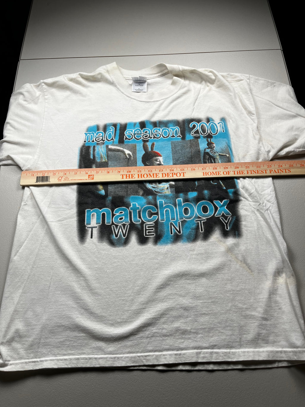 Vintage 2001 Matchbox Twenty Mad Season Tour Shirt