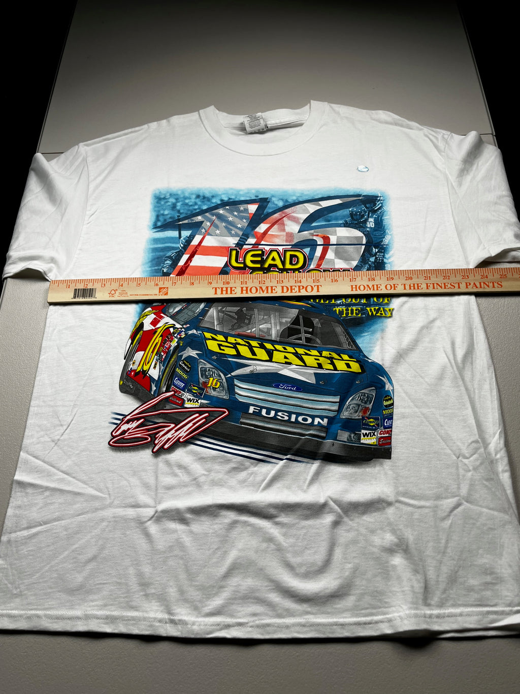 Vintage 2005 Greg Biffle National Guard Shirt