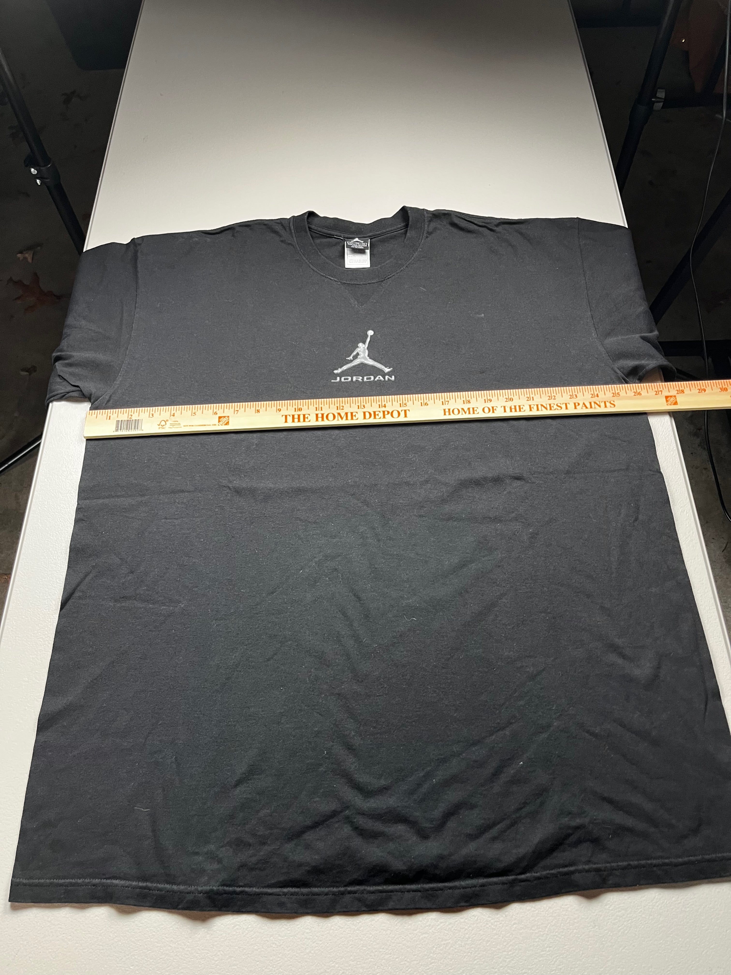 Vintage Nike Air Jordan Center Jumpman T-Shirt Black