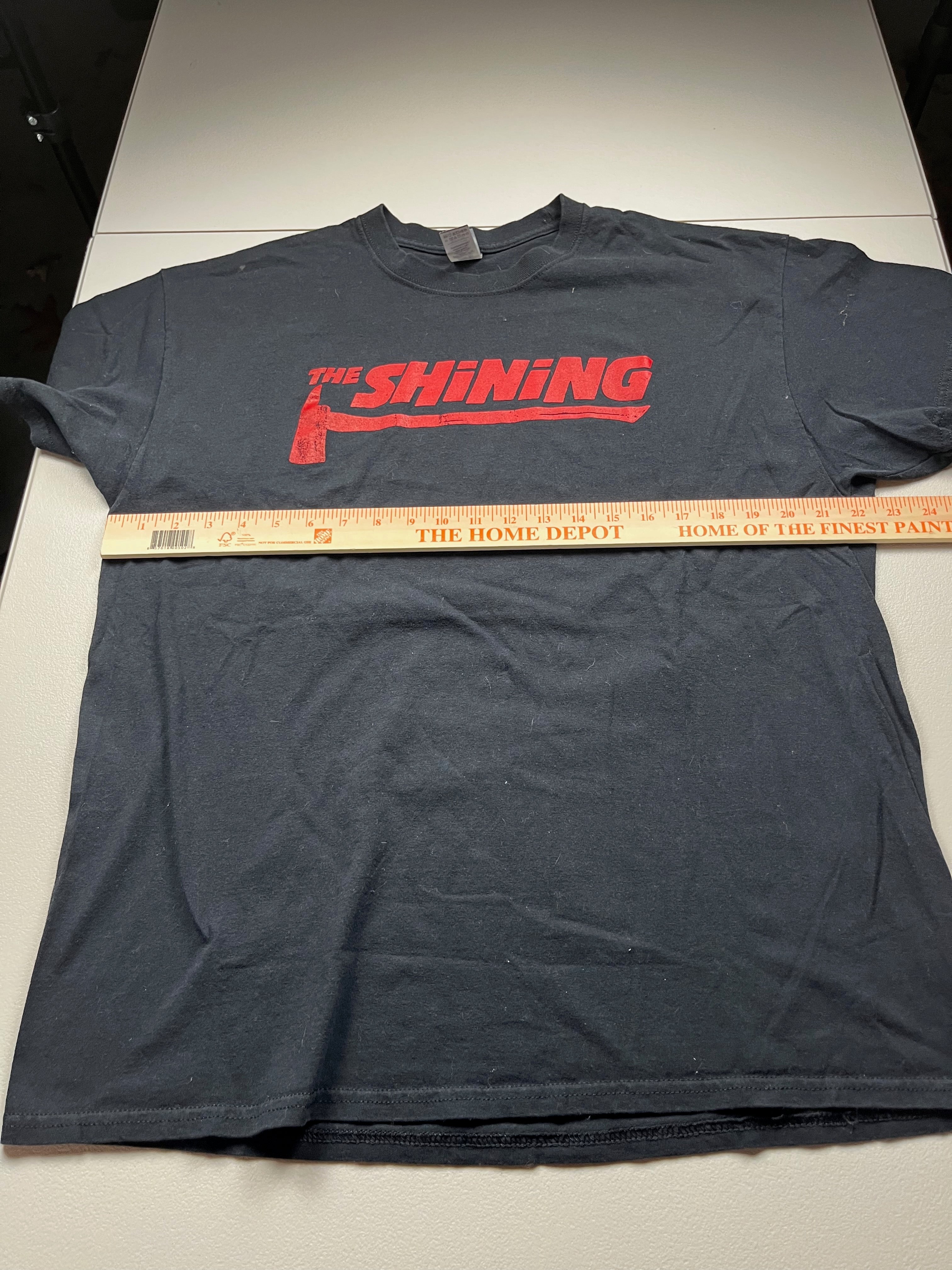 The Shining Horror Movie Axe Logo Graphic T-Shirt Black