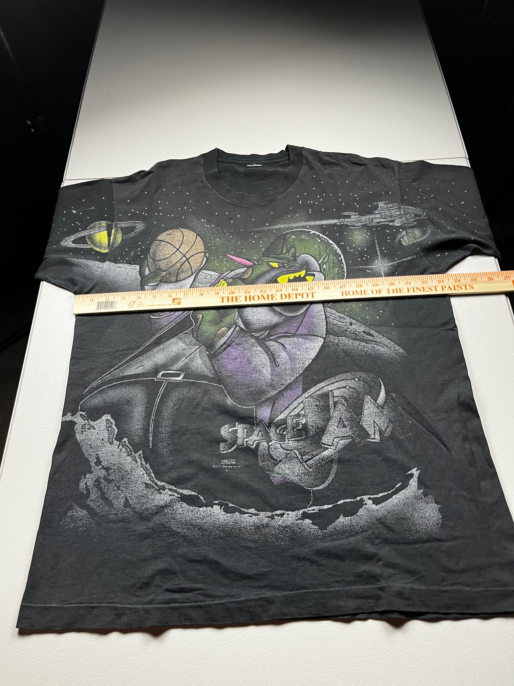 Vintage 1996 Space Jam Monstars All Over Print T-Shirt