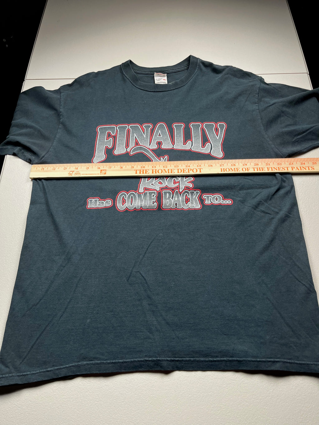 Vintage WWE The Rock Finally Has Come Back T-Shirt Black
