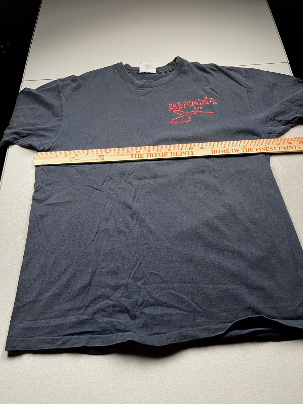 Vintage Panama Jack Left Chest Logo T-Shirt Black