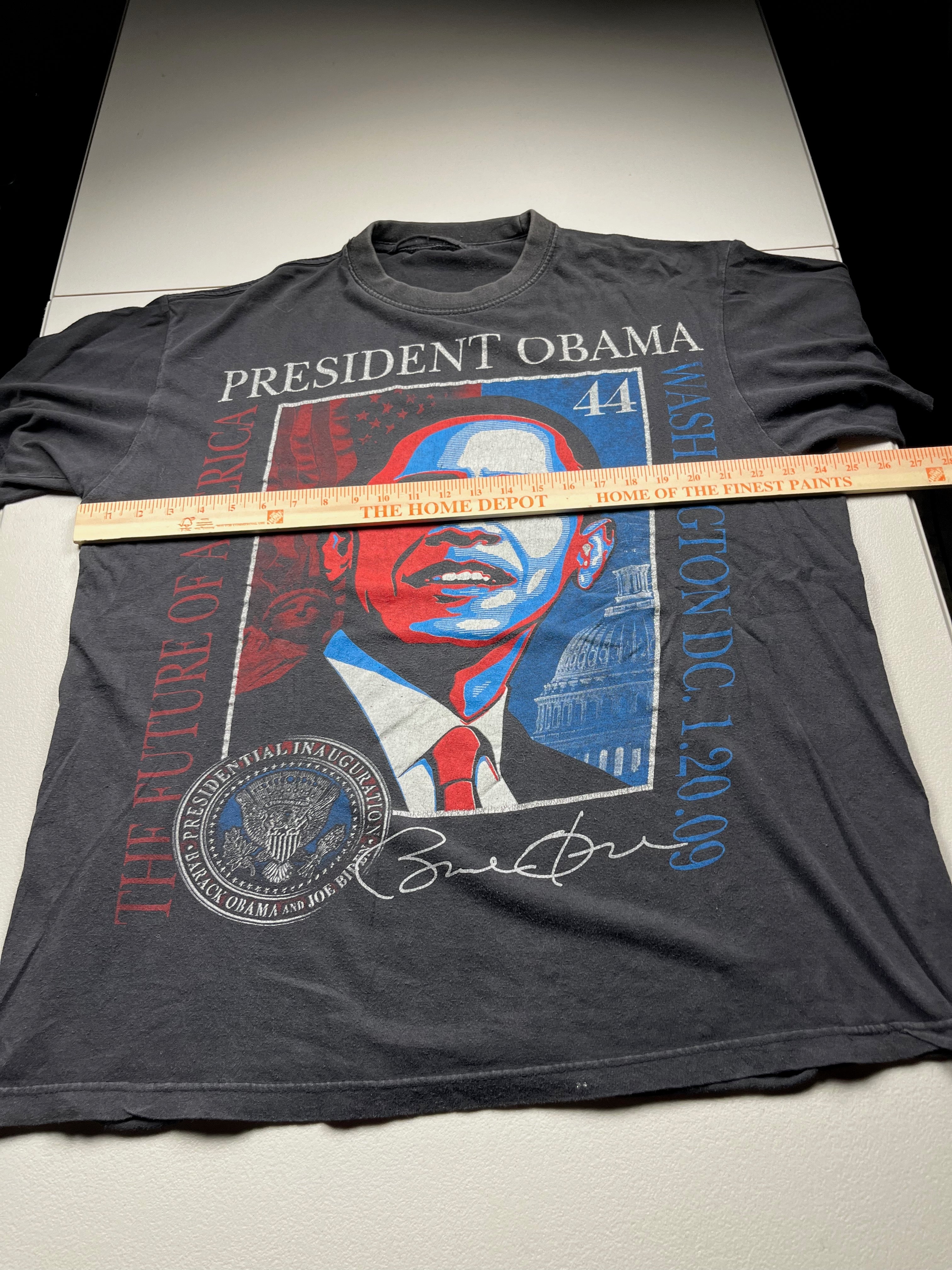 Vintage 2009 Barack Obama 44th President Inauguration T-Shirt