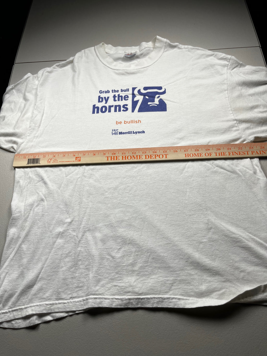 Vintage Merrill Lynch Grab The Bull By The Horns T-Shirt