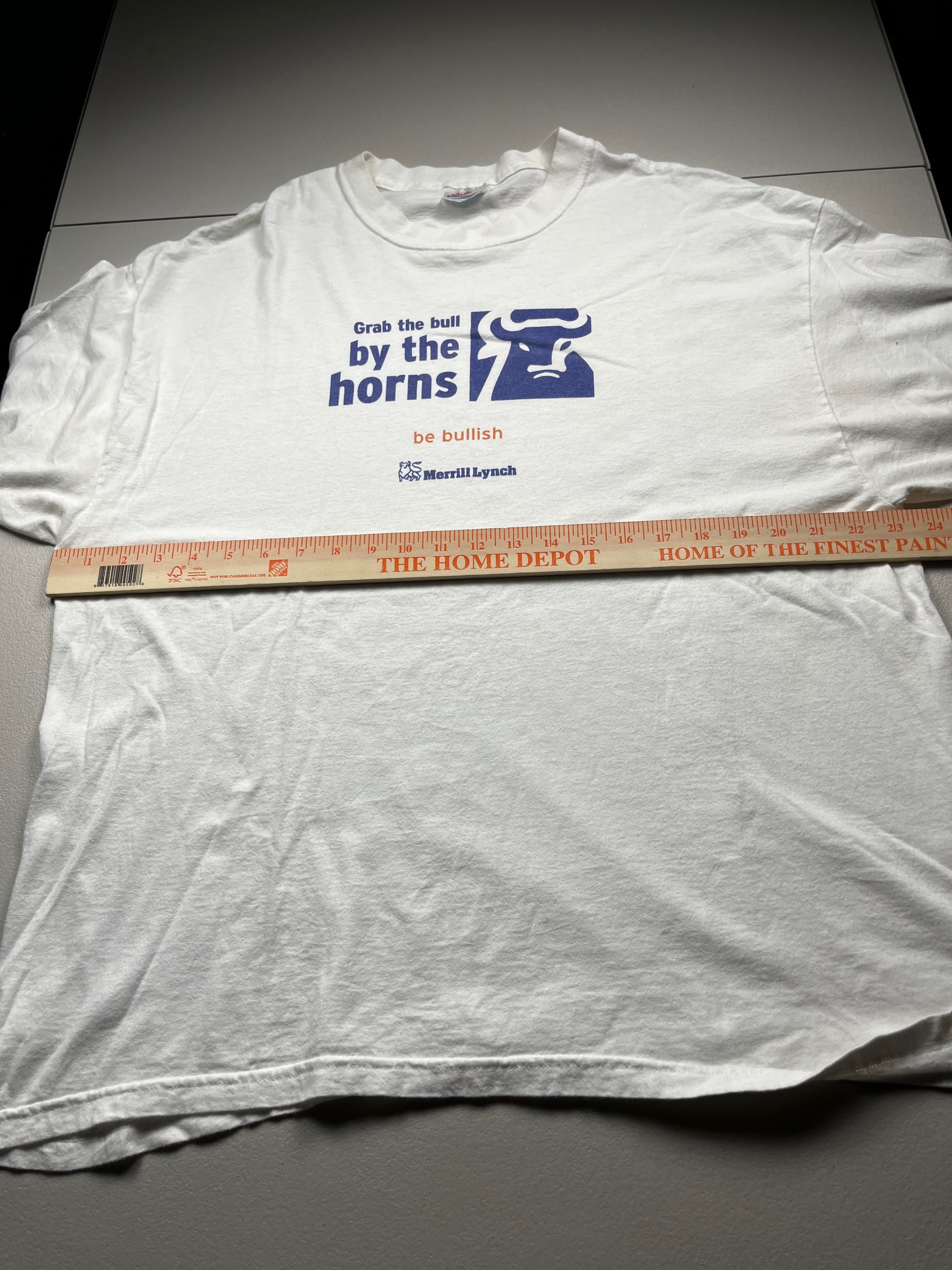 Vintage Merrill Lynch Grab The Bull By The Horns T-Shirt